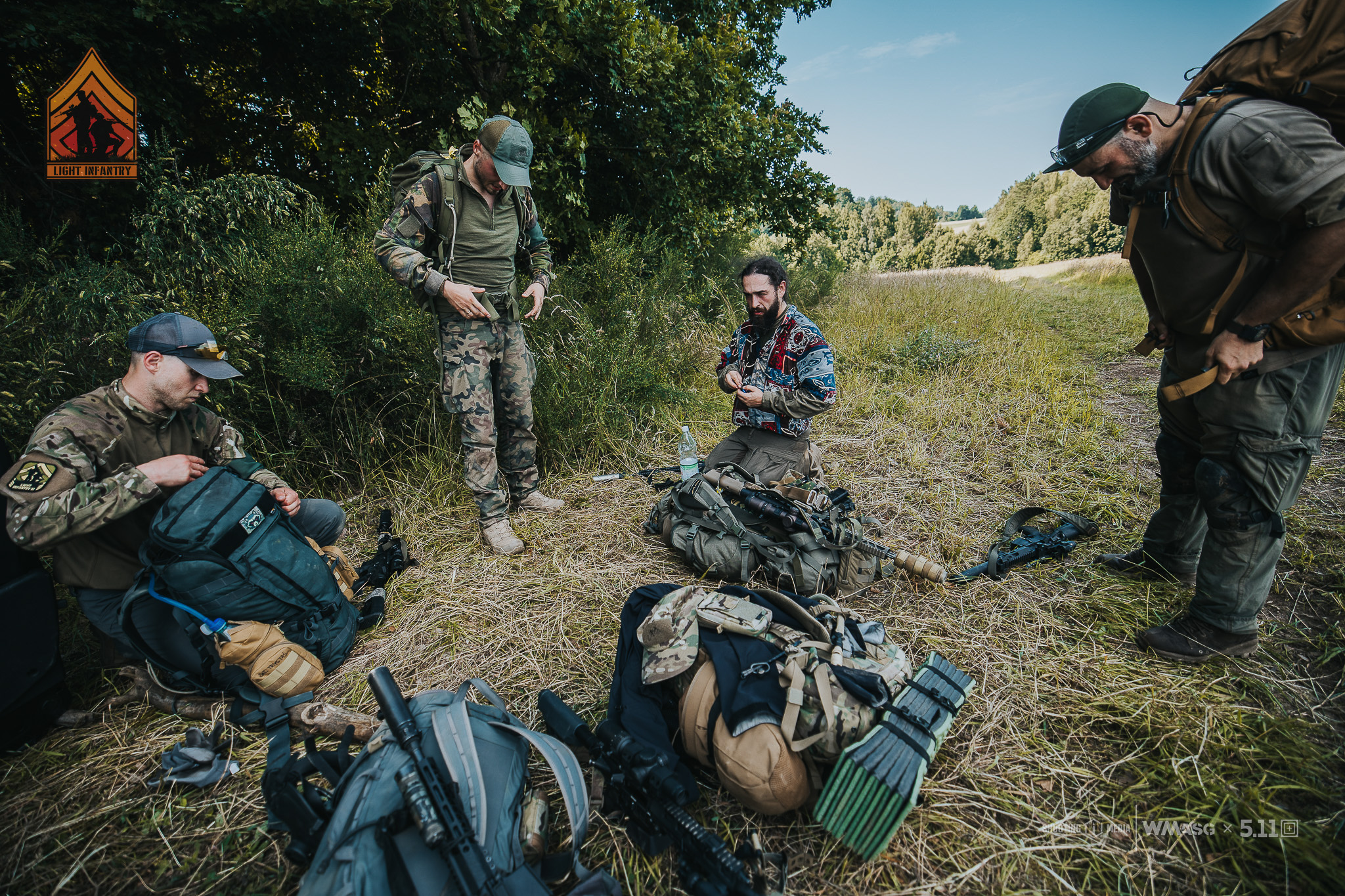 Fotorelacja z zawodów taktyczno-strzeleckich Lekka Piechota, kat. Lekka i MILSIM (18-20.07.2025)