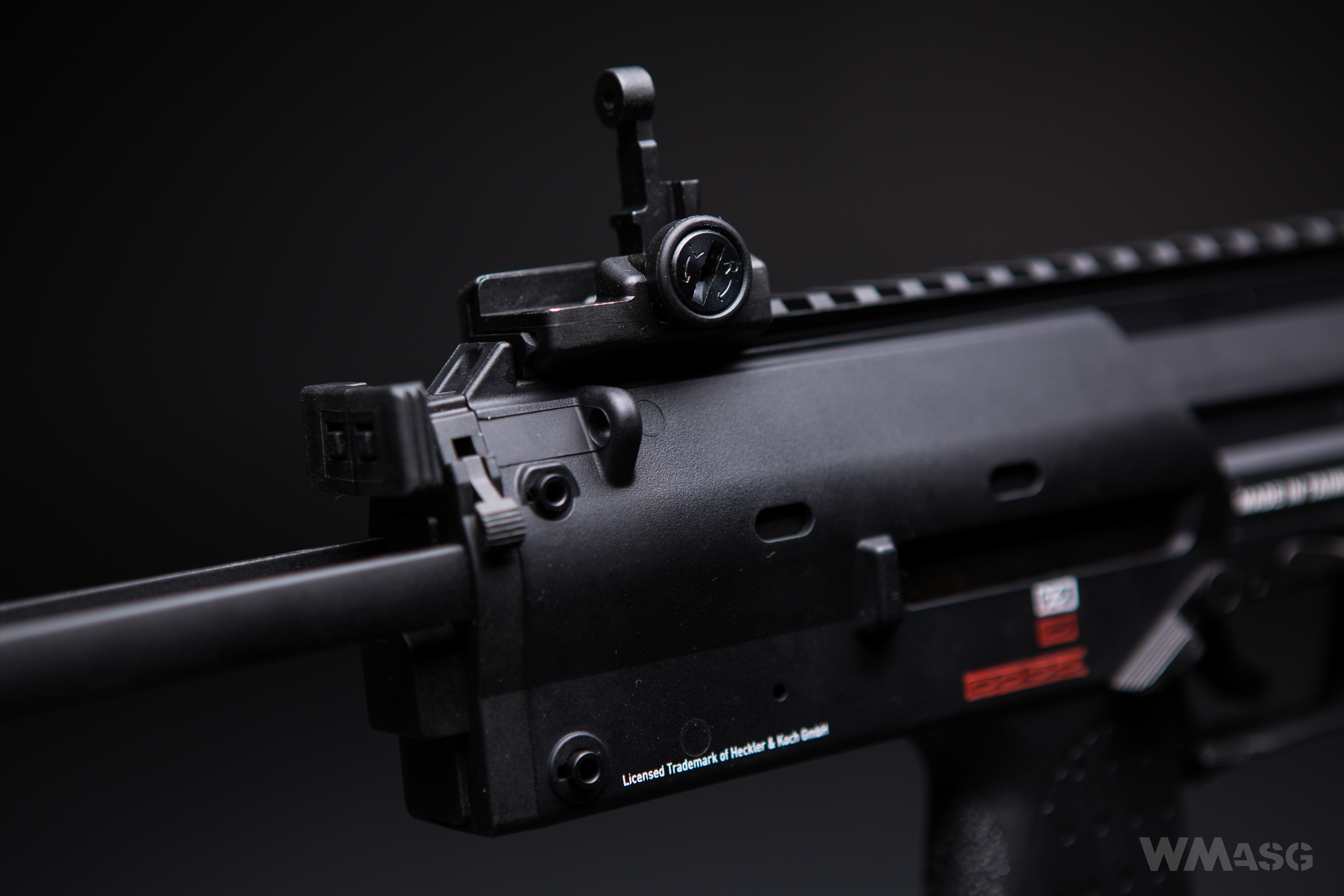 HK MP7A1 AEG - Umarex/VFC - z zewnątrz