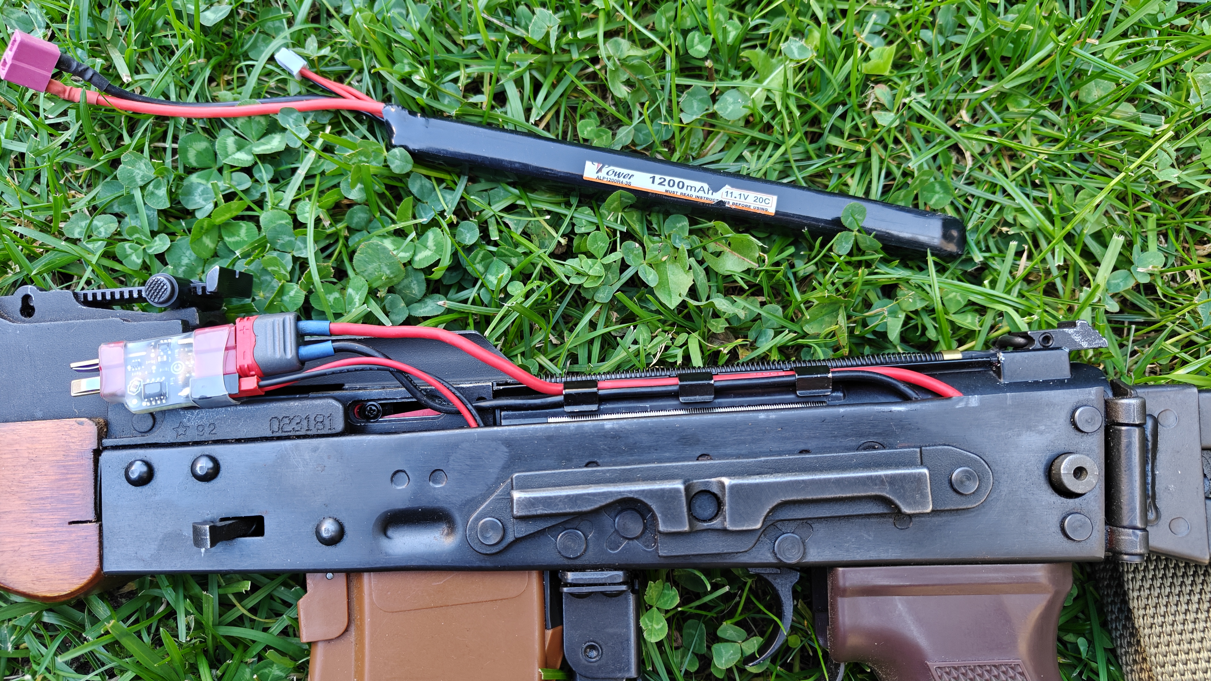 AK105 ForceCore (by E&L) 440 FPS Gate NanoAAB LiPo 11.1V + 2x Gearbox (QSC)