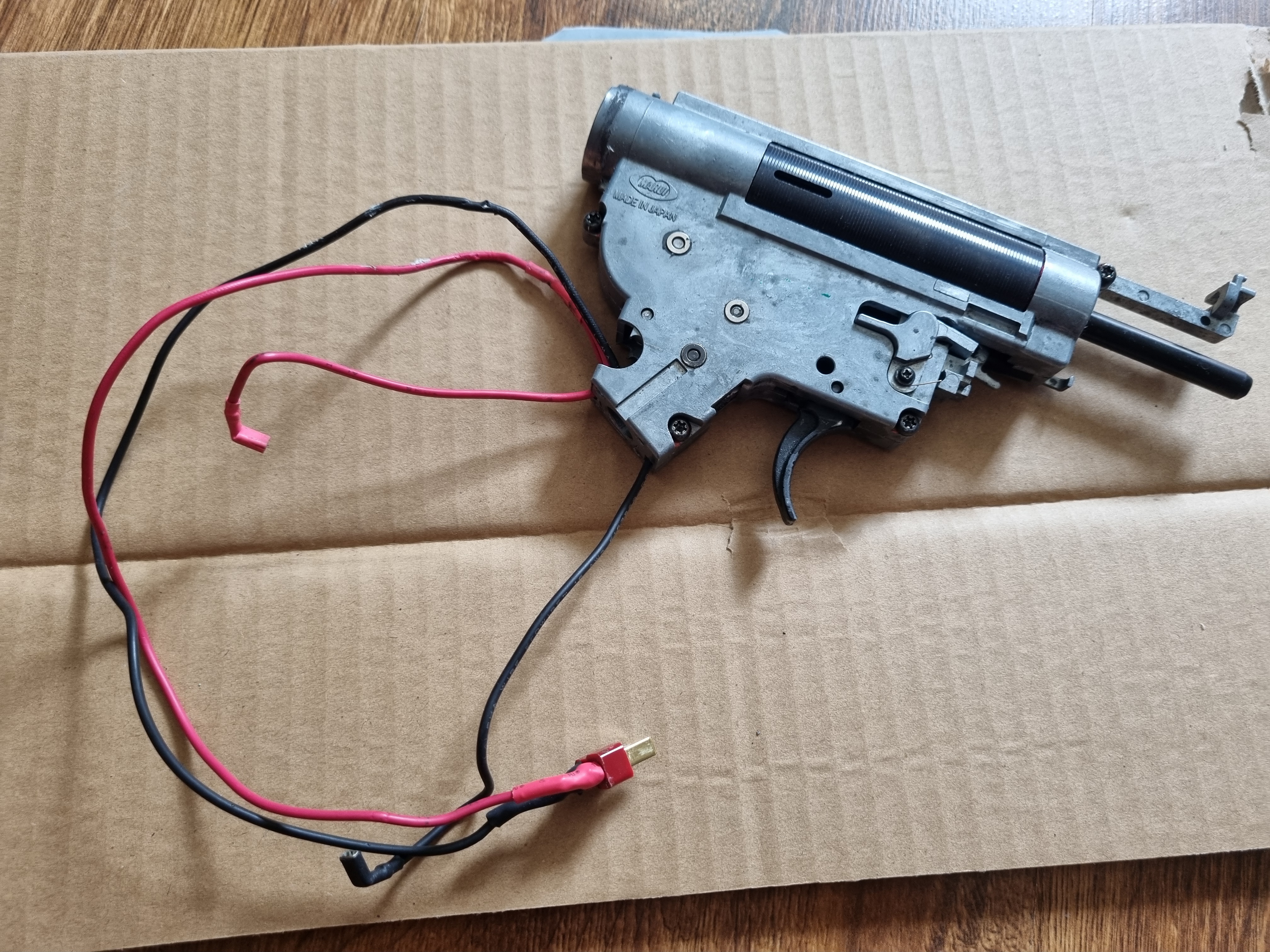 kompletny gearbox po tuningu, tokyo marui recoil shock , tm ngrs , gate titan v2 ngrs