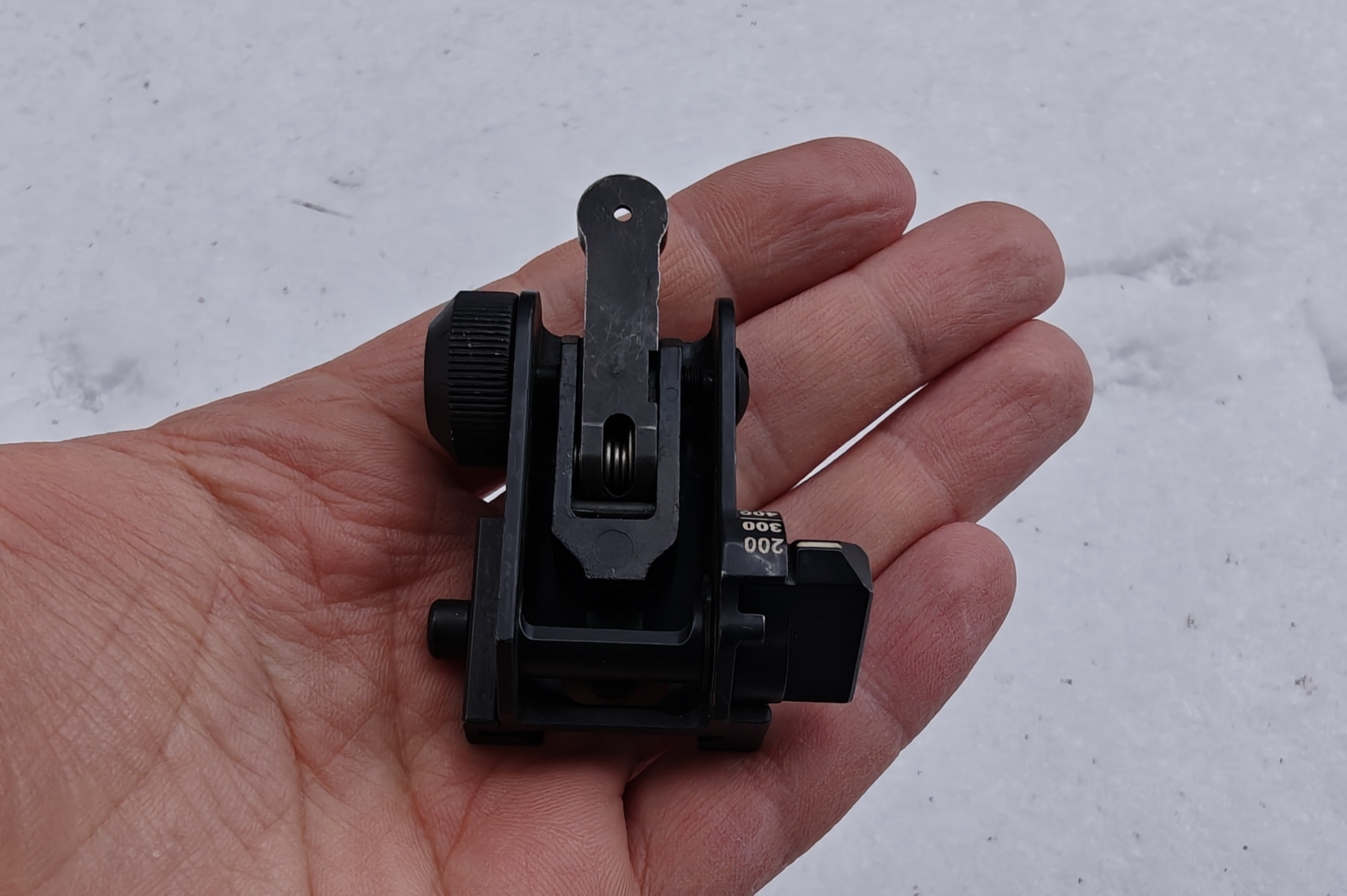 NOWY Iron Sight FLIP-UP MATECH BUIS 600m