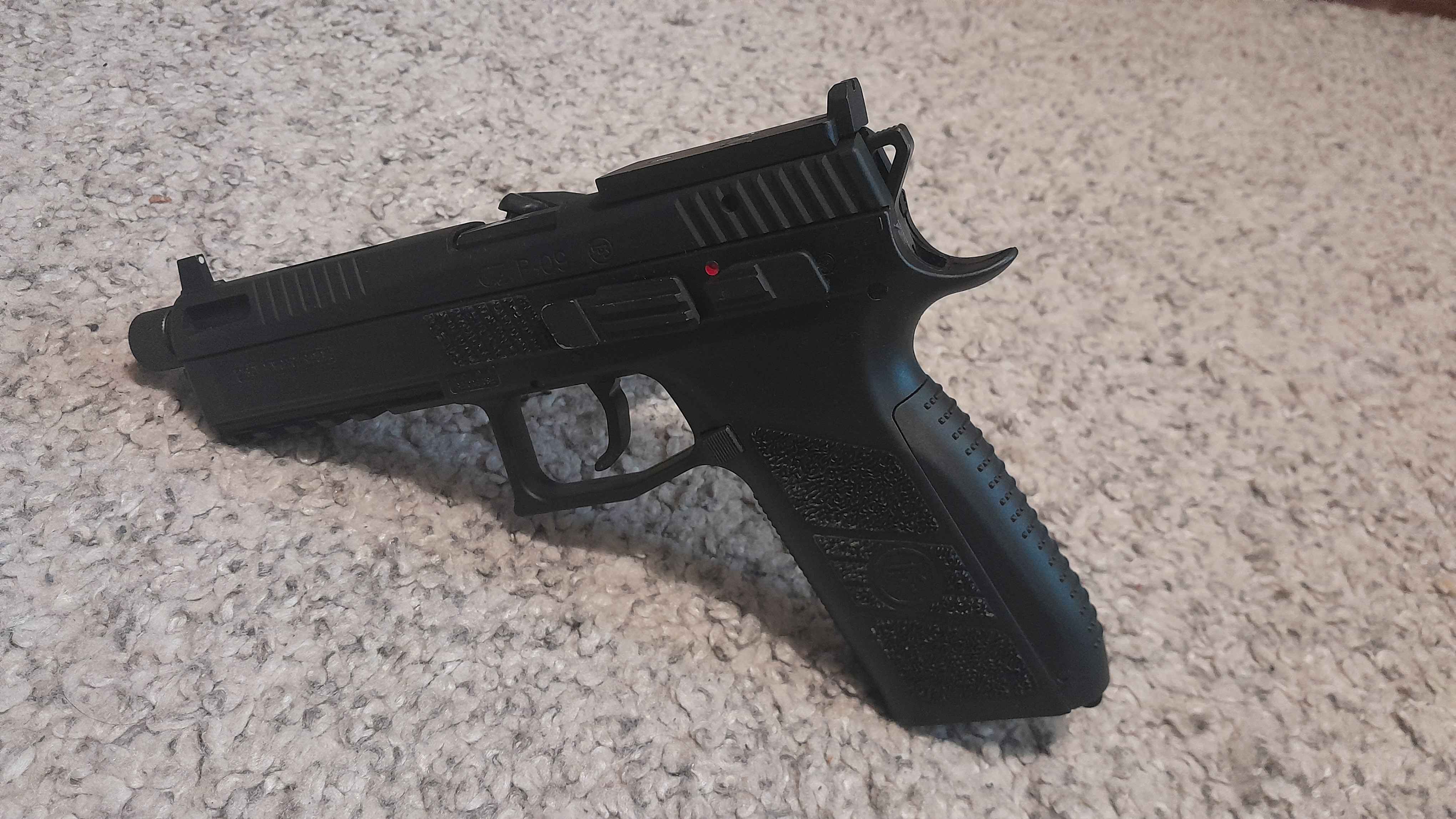 Pistolet ASG CZ P-09 Optic Ready Blow Back Green Gas/CO2