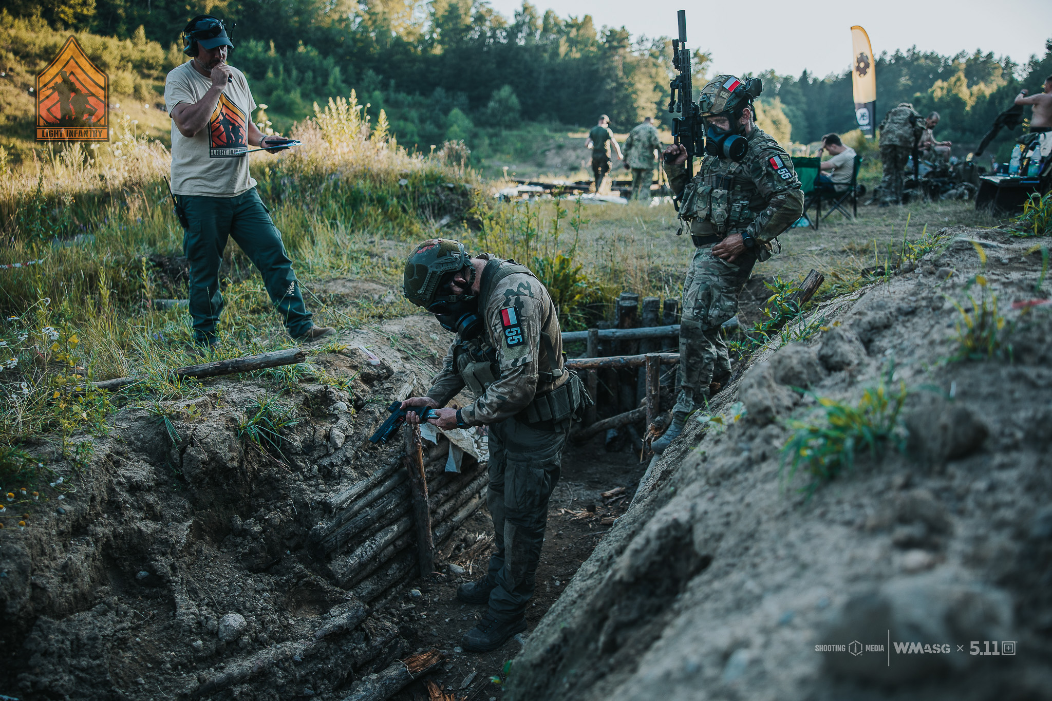 Fotorelacja z zawodów taktyczno-strzeleckich Lekka Piechota, kat. Lekka i MILSIM (18-20.07.2025)