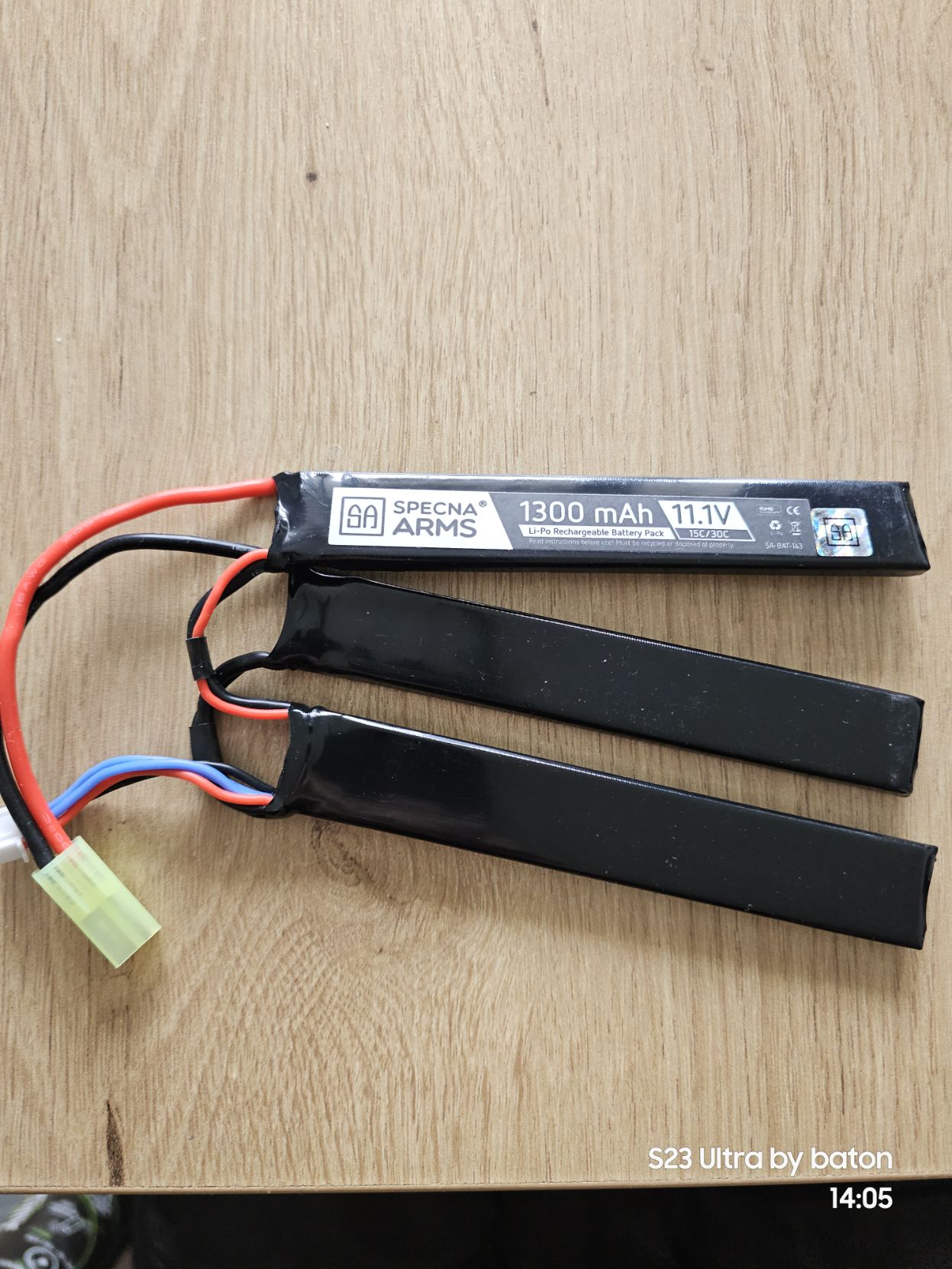 AKUMULATOR SPECNA ARMS LI-PO 11.1V 1300mah