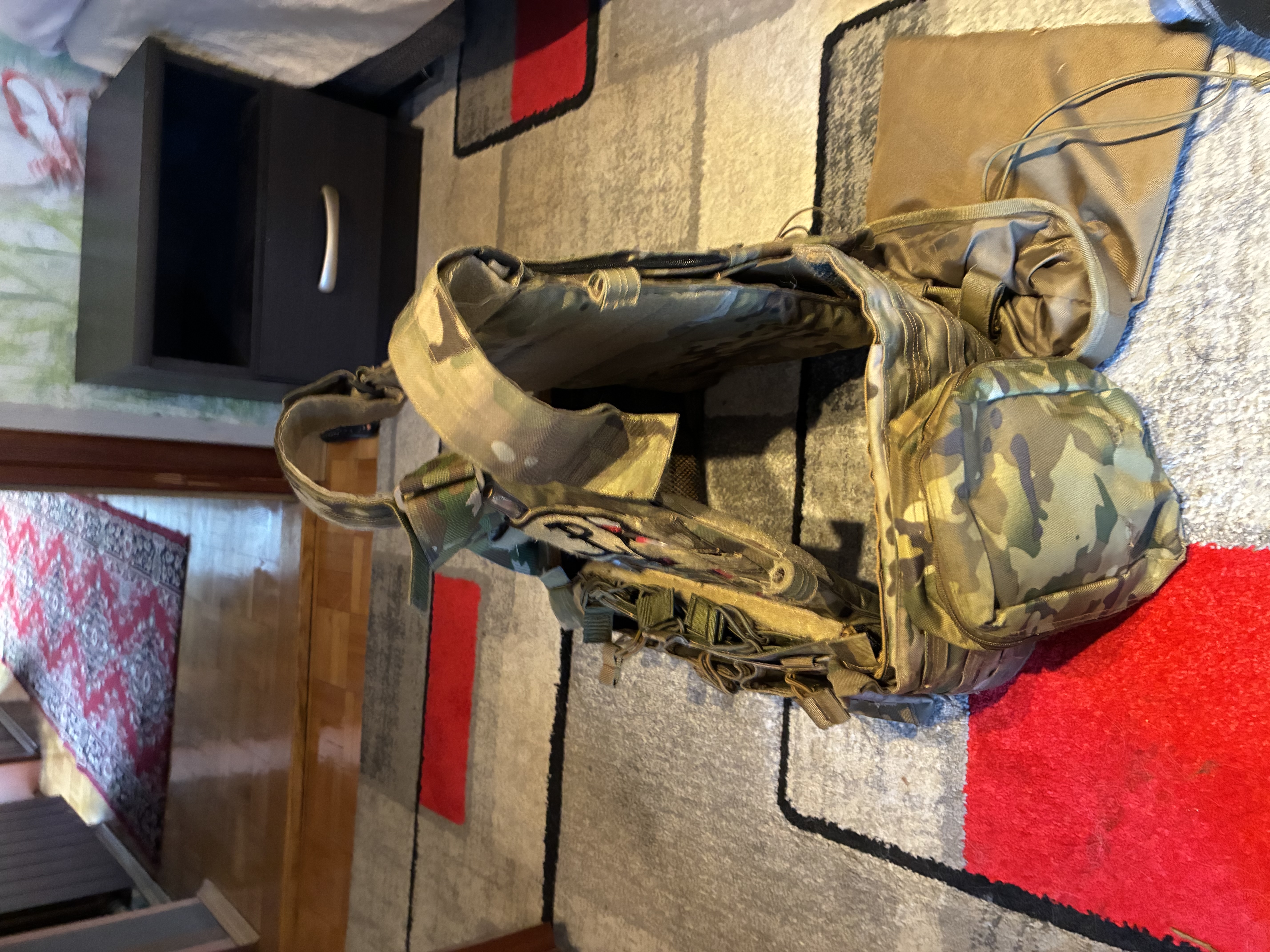 Kamizelka plate carrier multicam