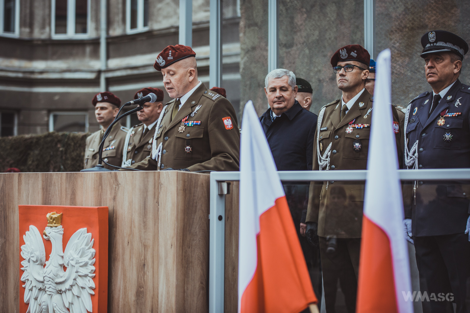 Ceremonia przekazania obowiązków dowódcy 6BPD