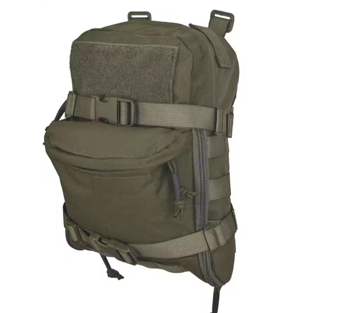 !LICYTACJA BEZ CENY MINIMALNEJ! MINI PLECAK TAKTYCZNY MOLLE OLIVE (WKŁAD HYDRACYJNY)