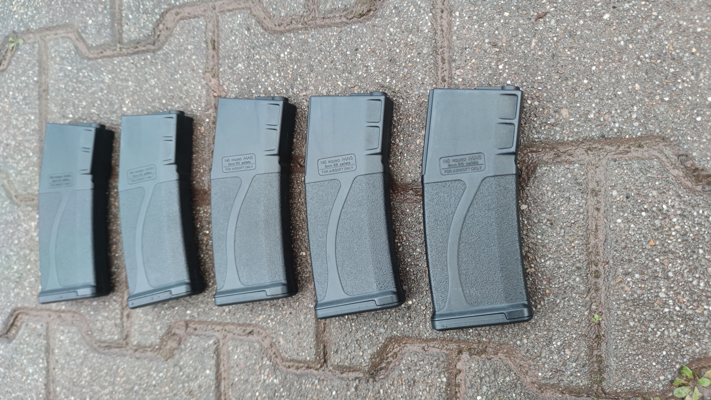 magazynki guarder mid cap m4/m16/ar15 zestaw 5 sztuk!