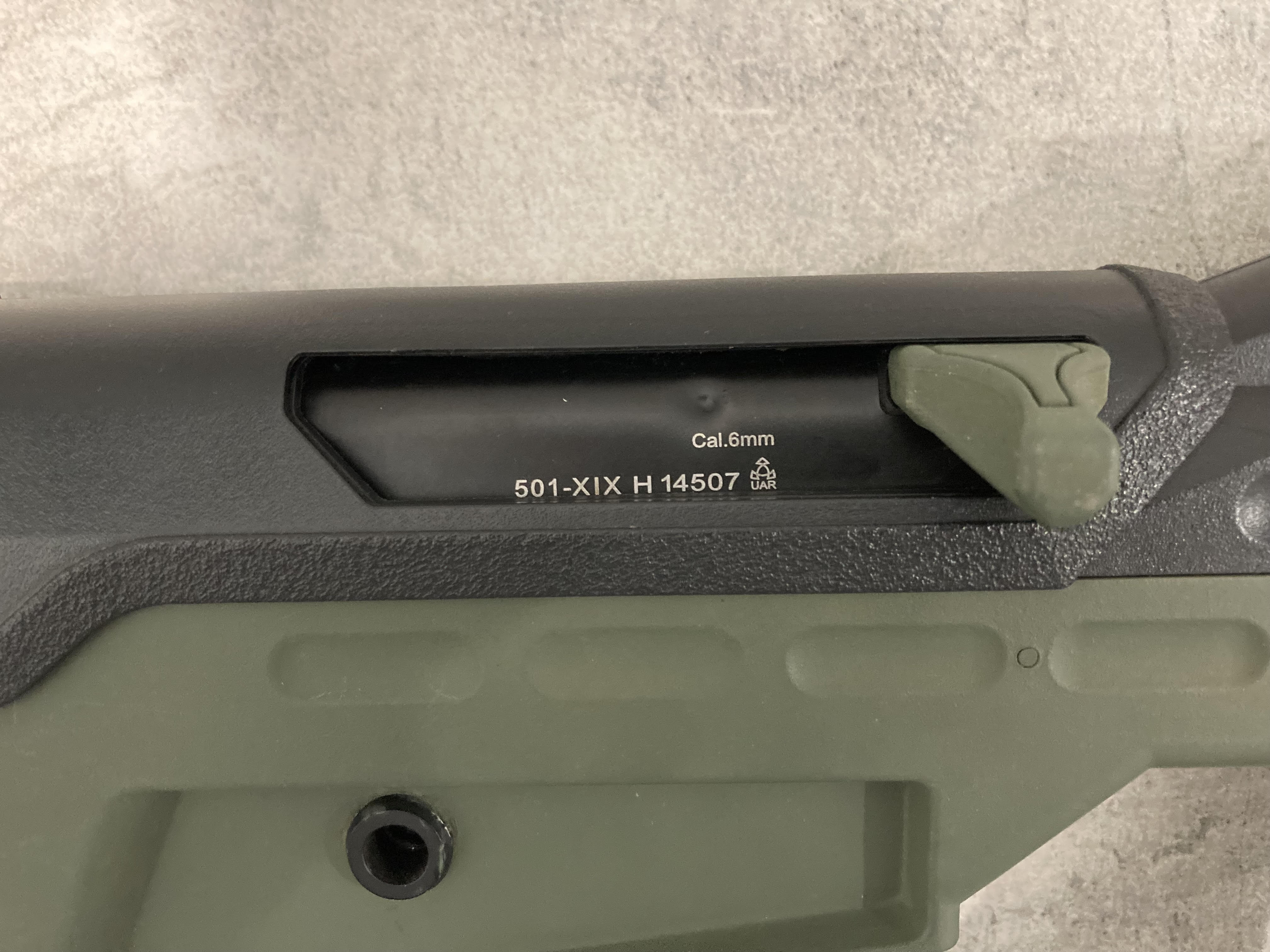 UAR APS, AEG (mocny tuning ~2,3 J)