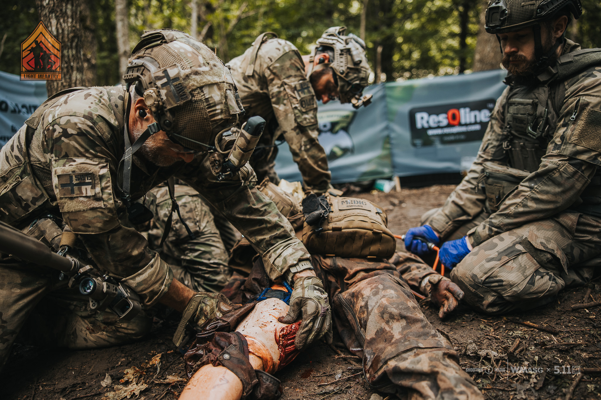 Fotorelacja z zawodów taktyczno-strzeleckich Lekka Piechota, kat. Lekka i MILSIM (18-20.07.2025)