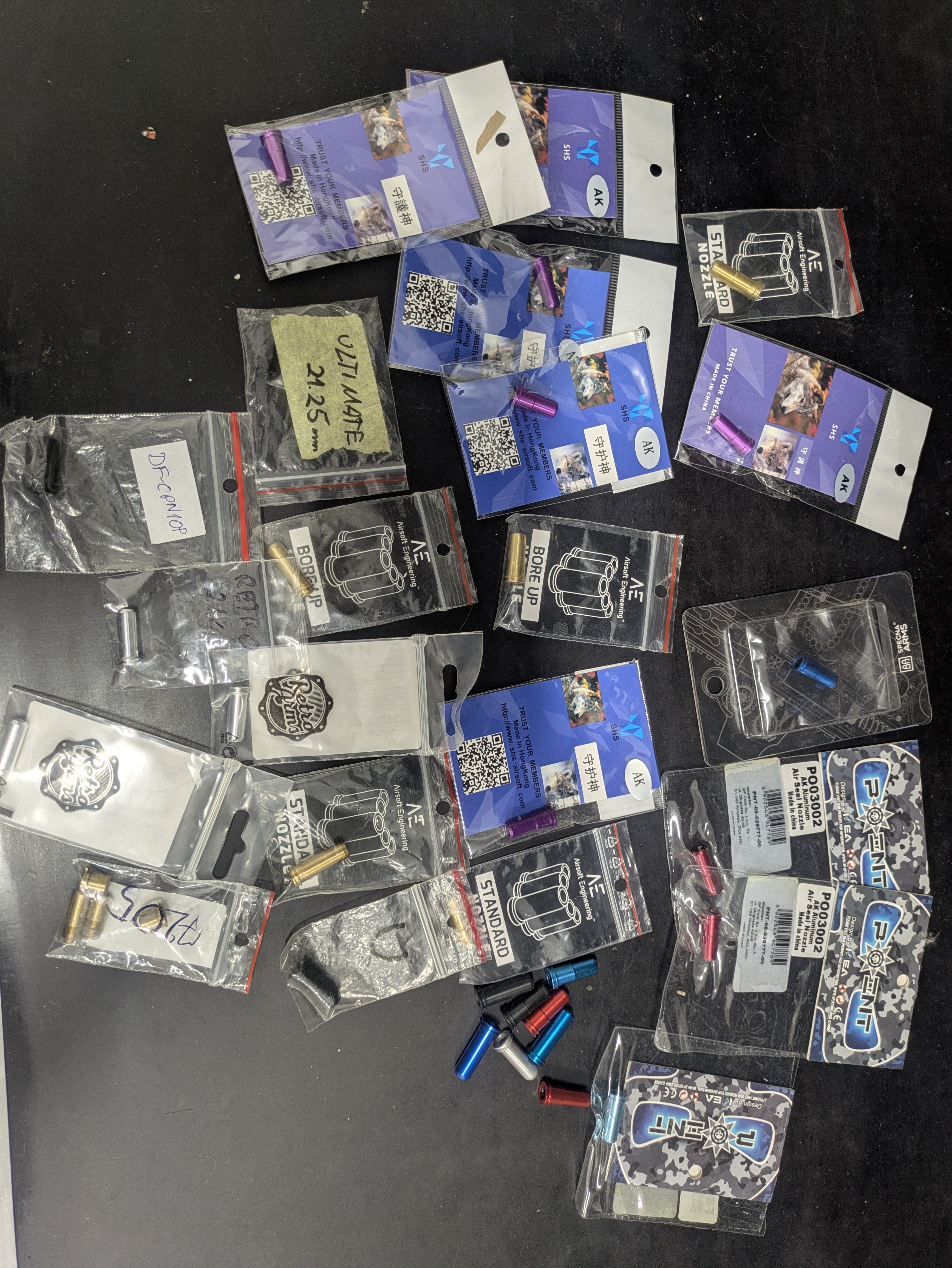 Dużo CZĘŚĆI po serwisie