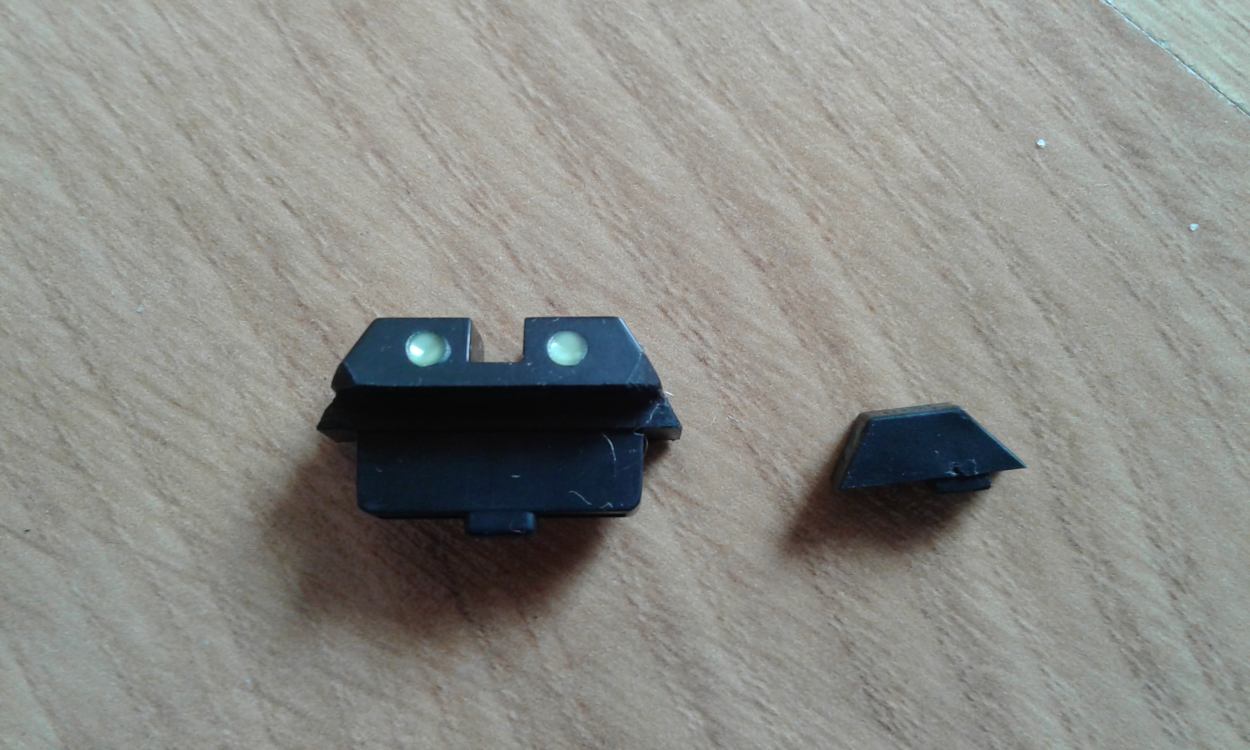 Muszka i szczerbinka do replik ASG Glock, Tokyo Marui