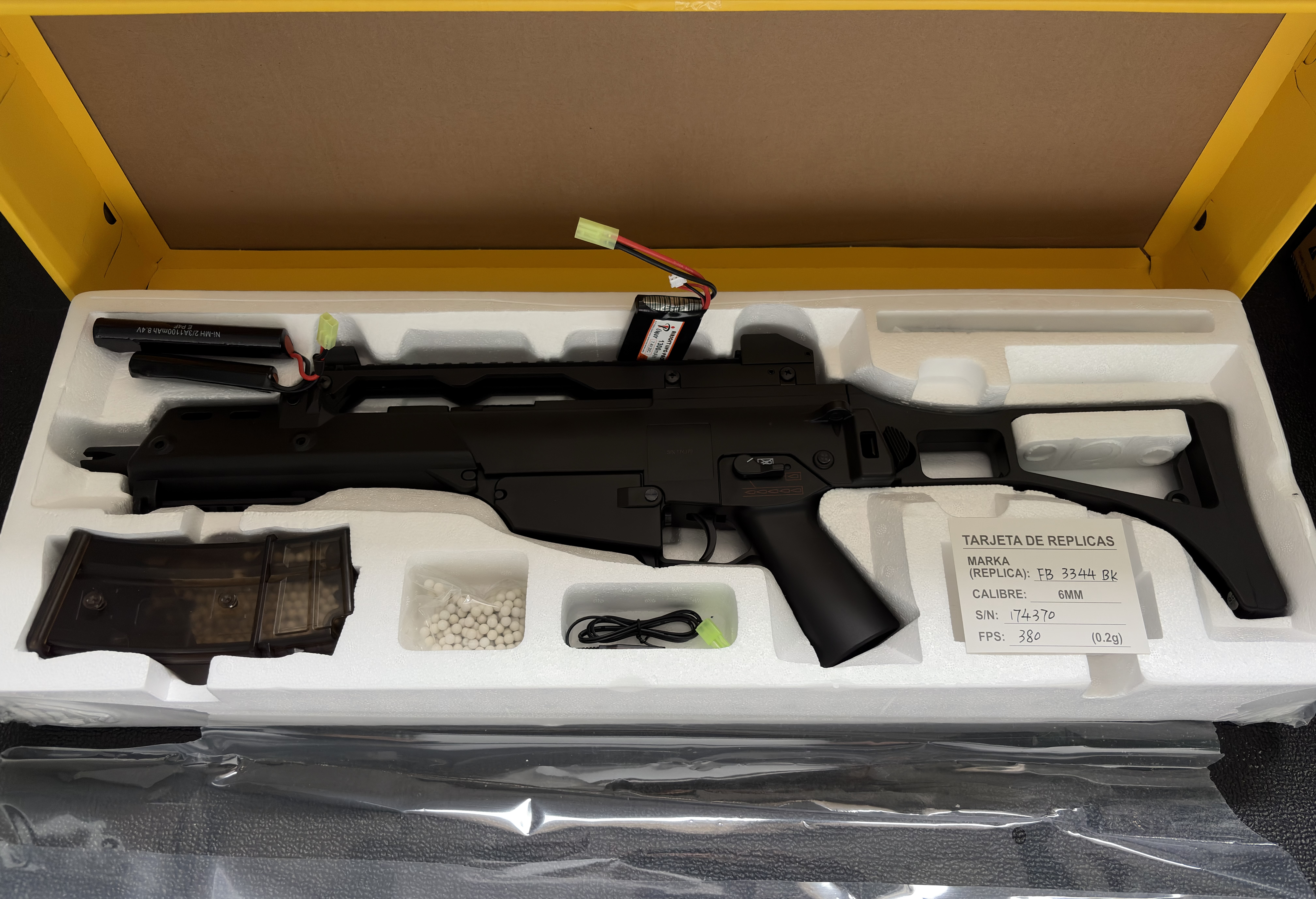 Nowa Replika CYMA G36C Gwarancja CM.011