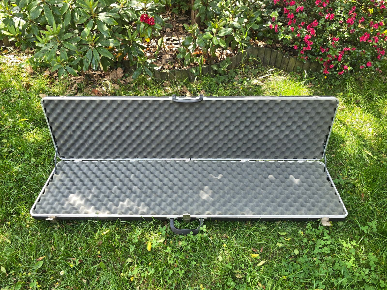 Walizka transportowa na broń długą / repliki ASG – 132 cm, sztywna, z pianką