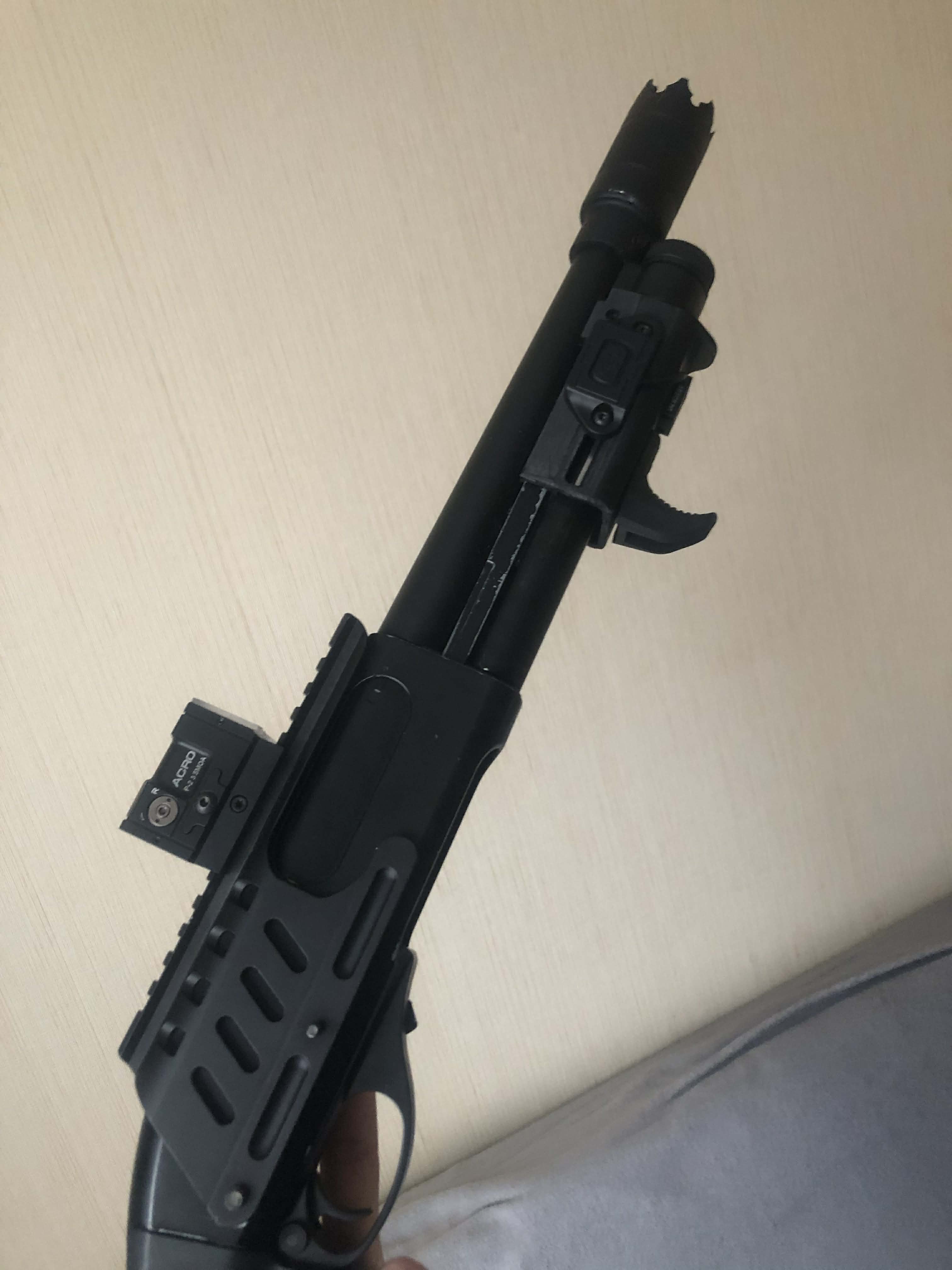 Zestaw M870 Breacher Greengas + HPA Endgame Set