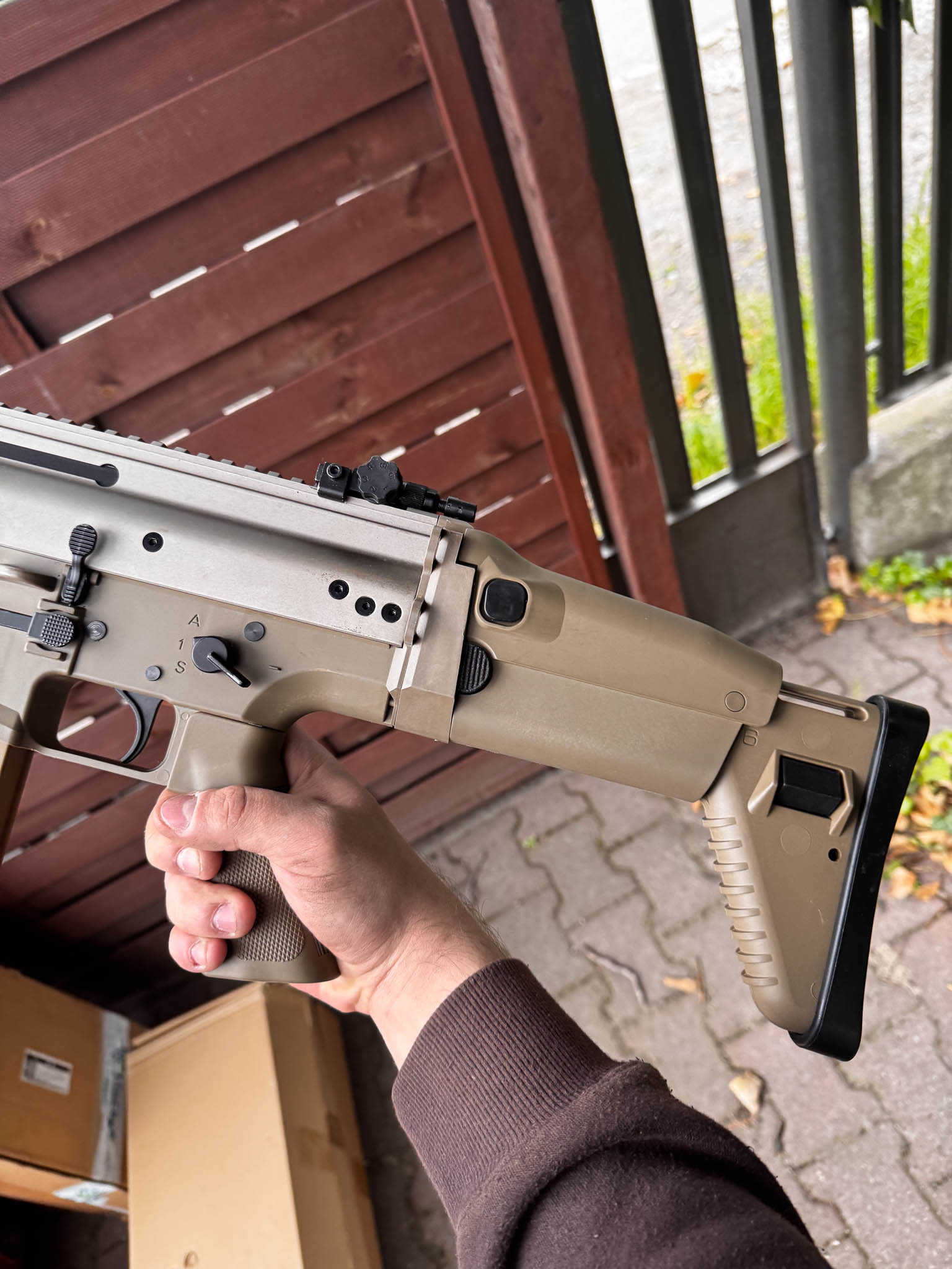 Replika karabinka SC-02 - tan