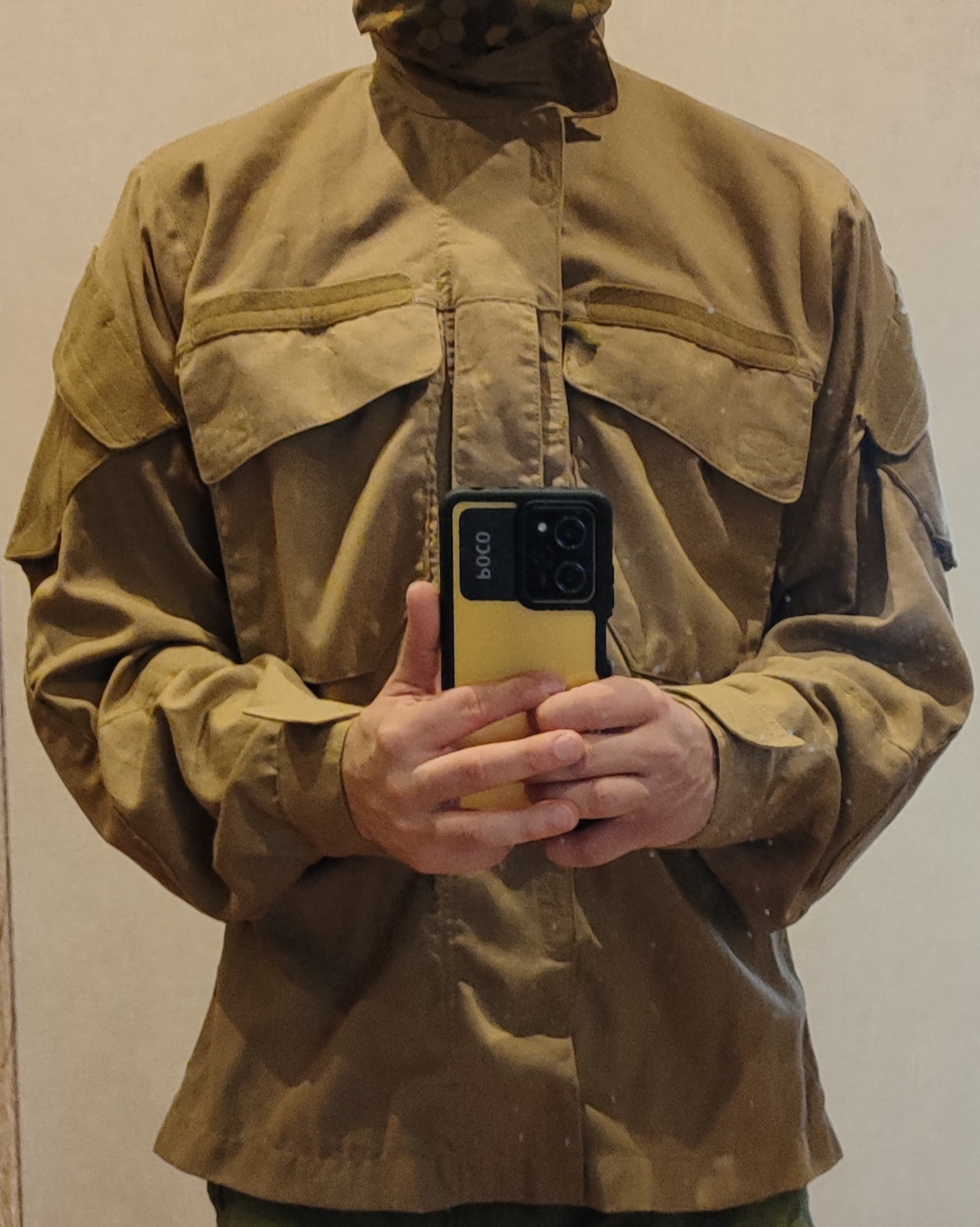 Bluza trudnopalna NFM Garm Utility Jacket FR coyote rozmiar L