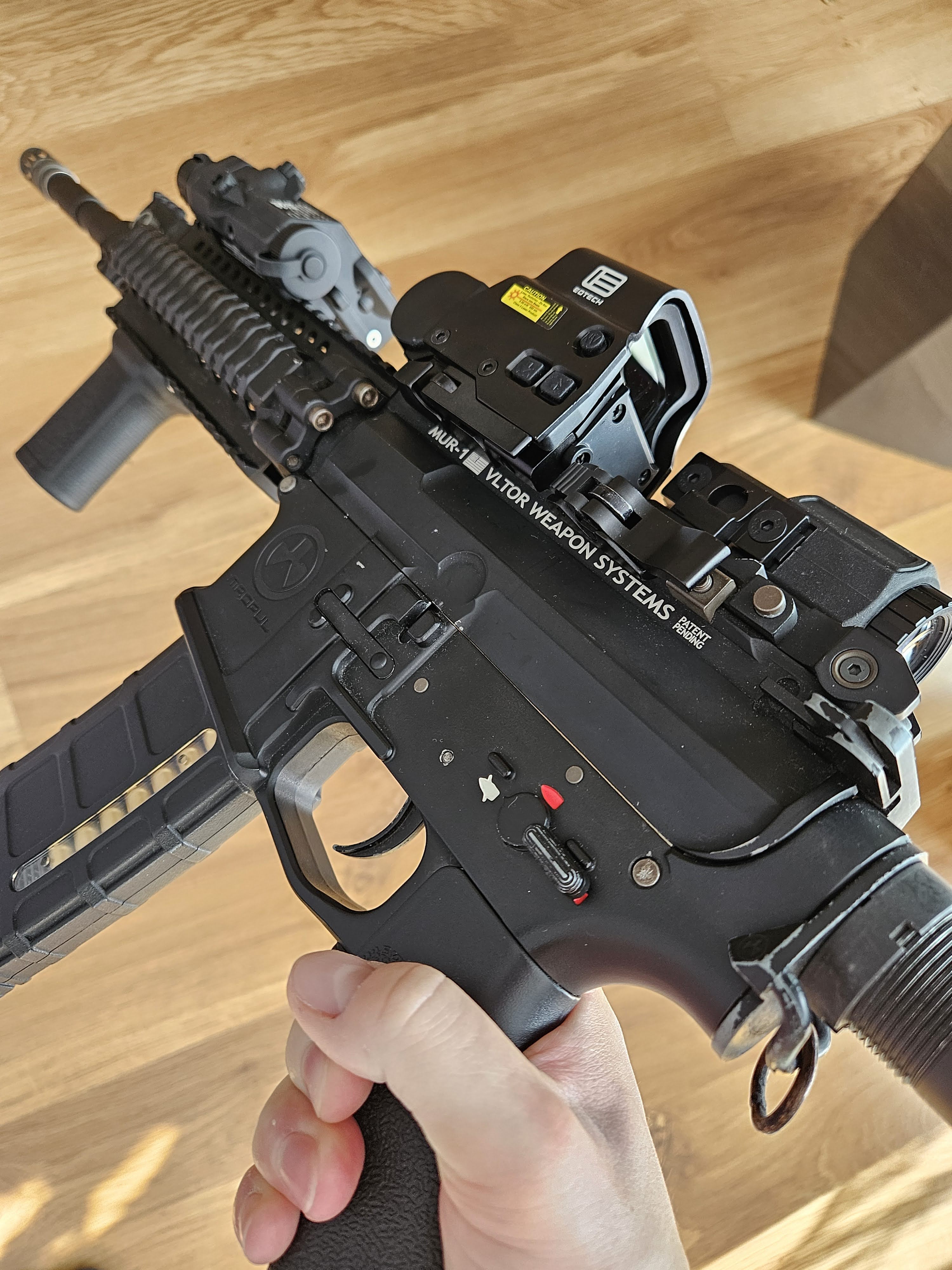 Replika Eotech ET558 + magnifier G43 oznaczenia jak nowy