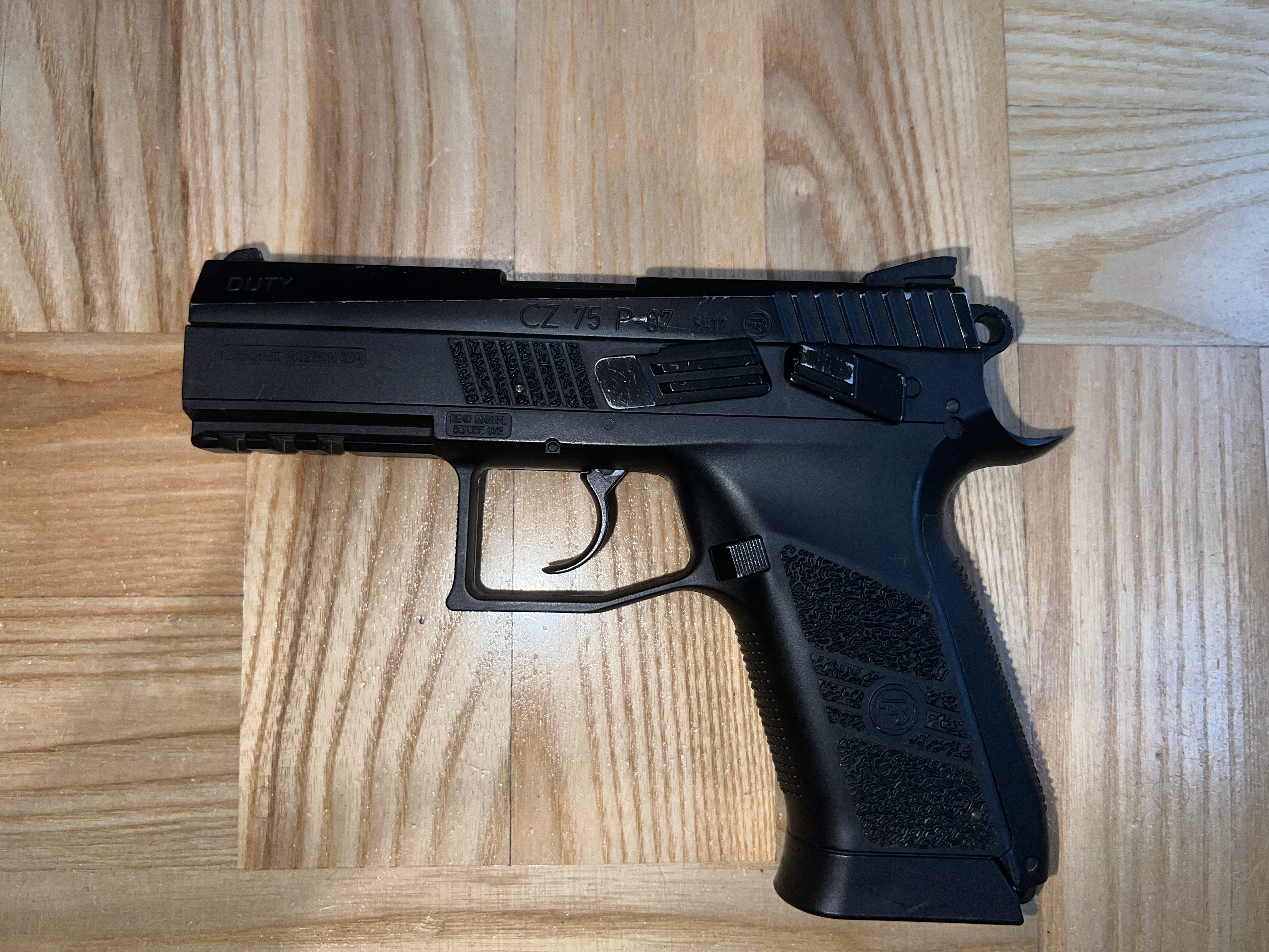 Pistolet ASG CO2 CZ 75 P-07 Duty Blow Back
