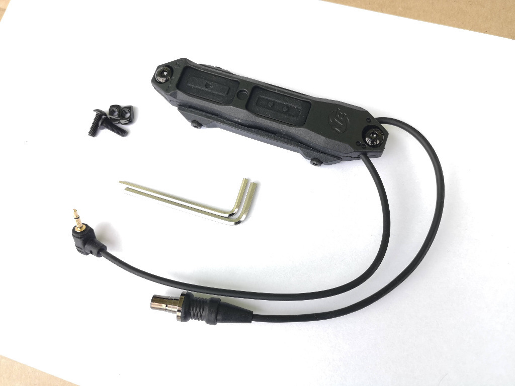 Włącznik żelowy, jack 2.5mm wtyczka SureFire