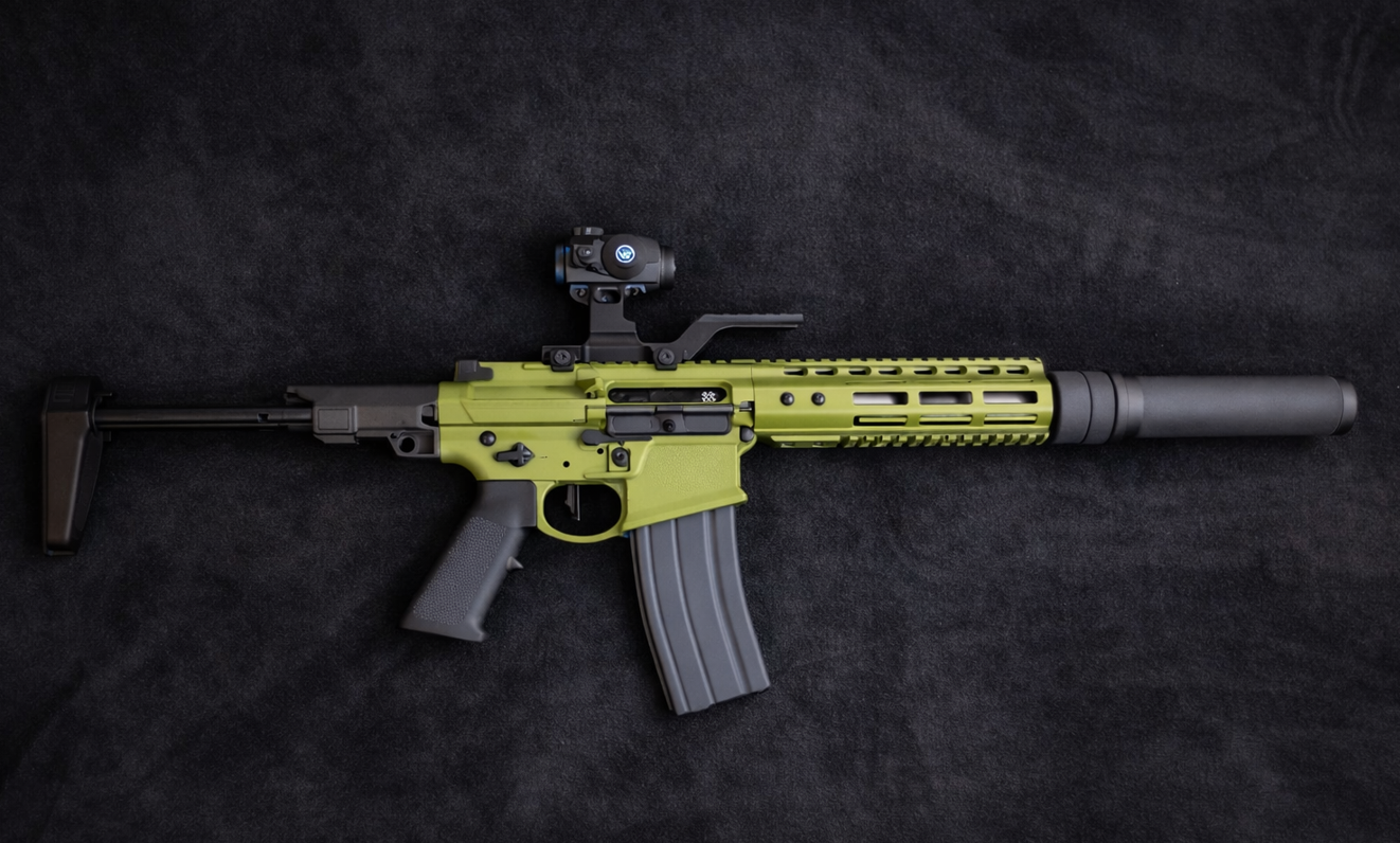 Ghetto Blaster 7,94" BAZOOKA GREEN MWS