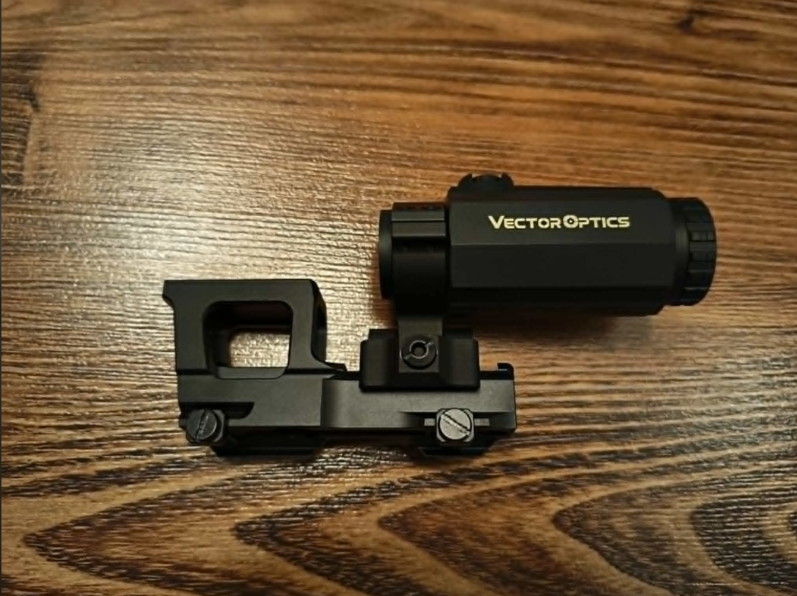 Magnifier VectorOptics + montaż T1/T2
