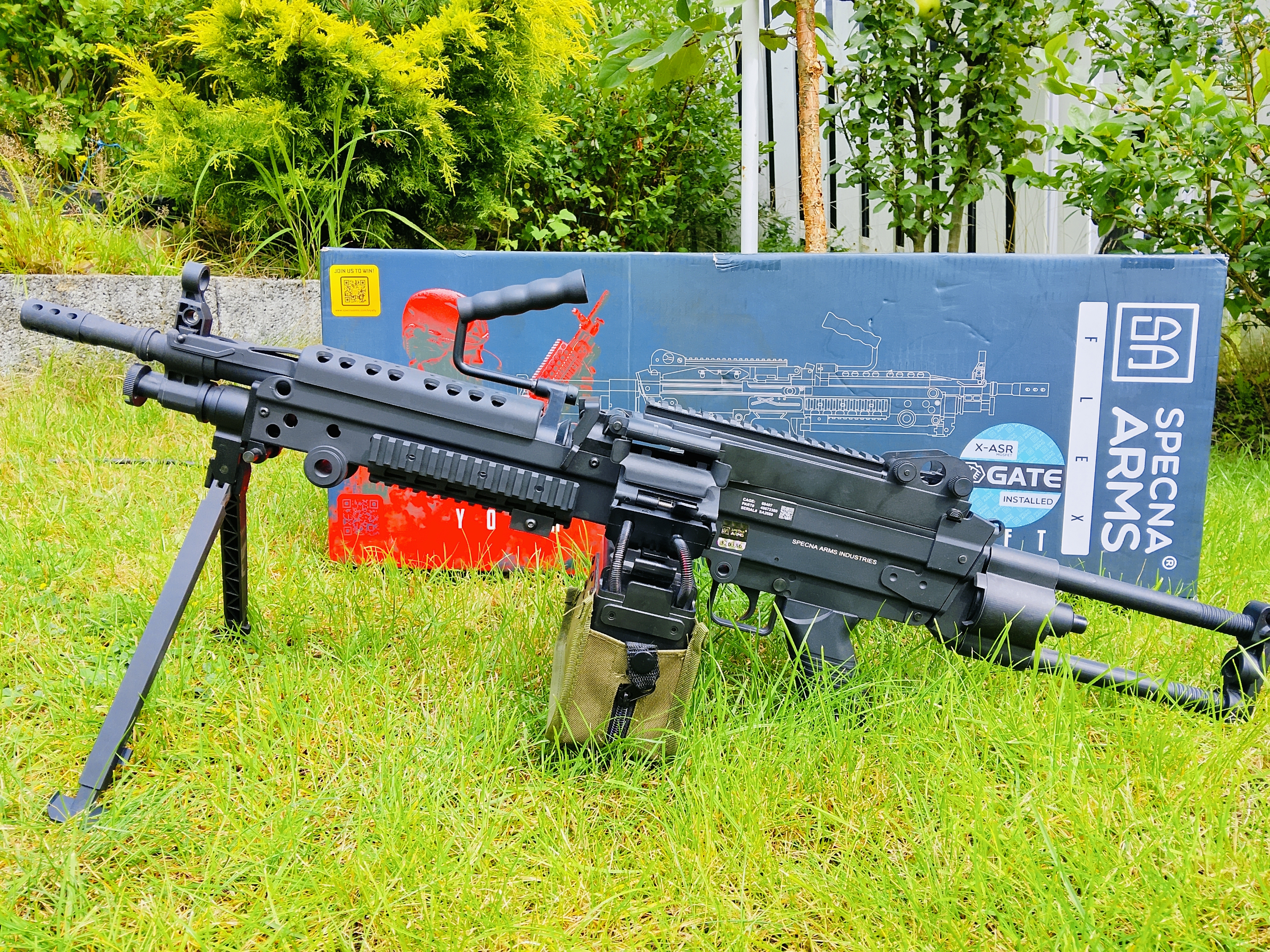 Sprzedam Karabin maszynowy ASG Specna Arms SA-F249 PARA FLEX™ GATE X