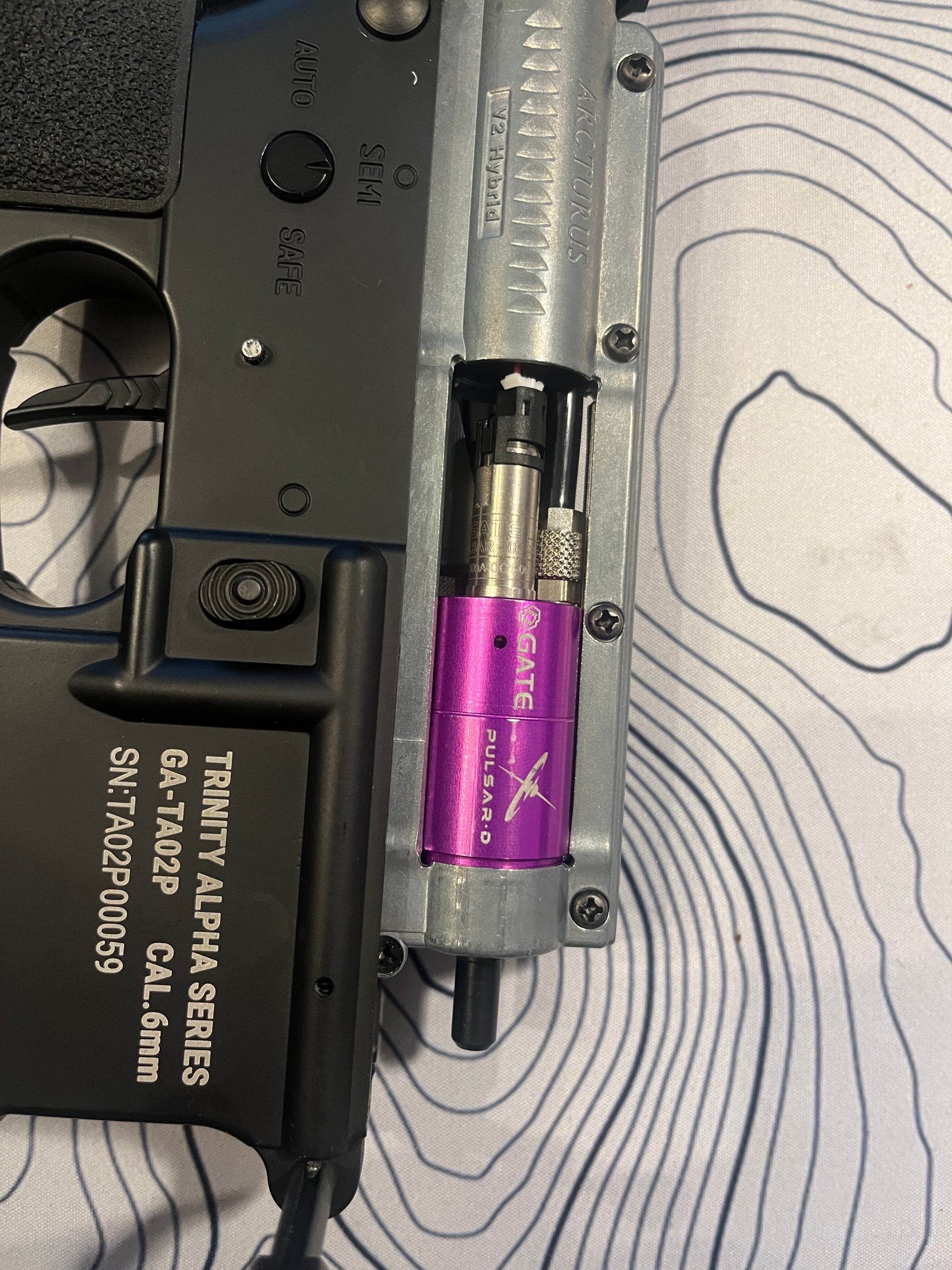Karabin GATE x Arcturus Trinity Armament z Pulsar D i Titan II
