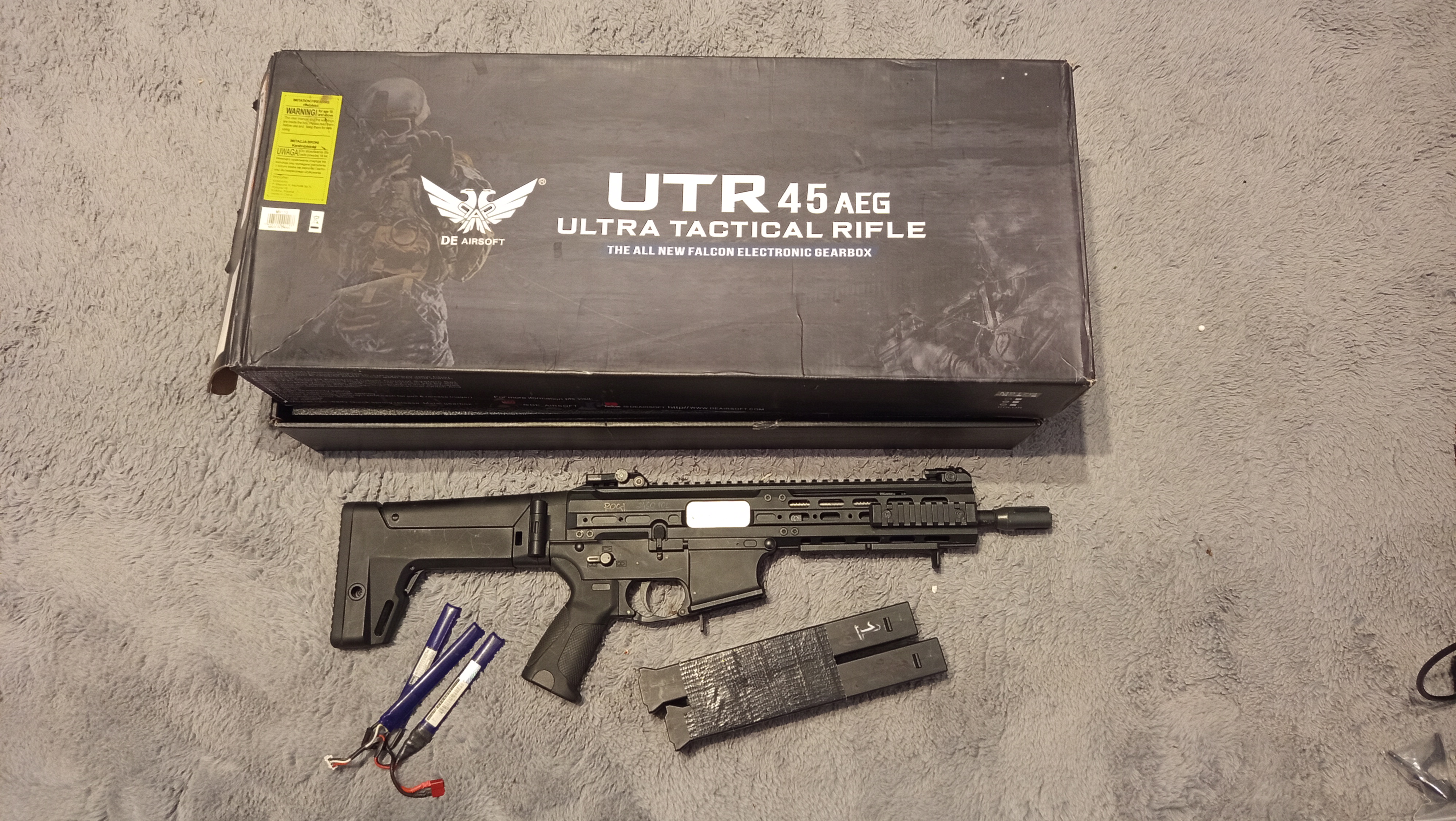 UTR45 DE 2 magazynki, lipo