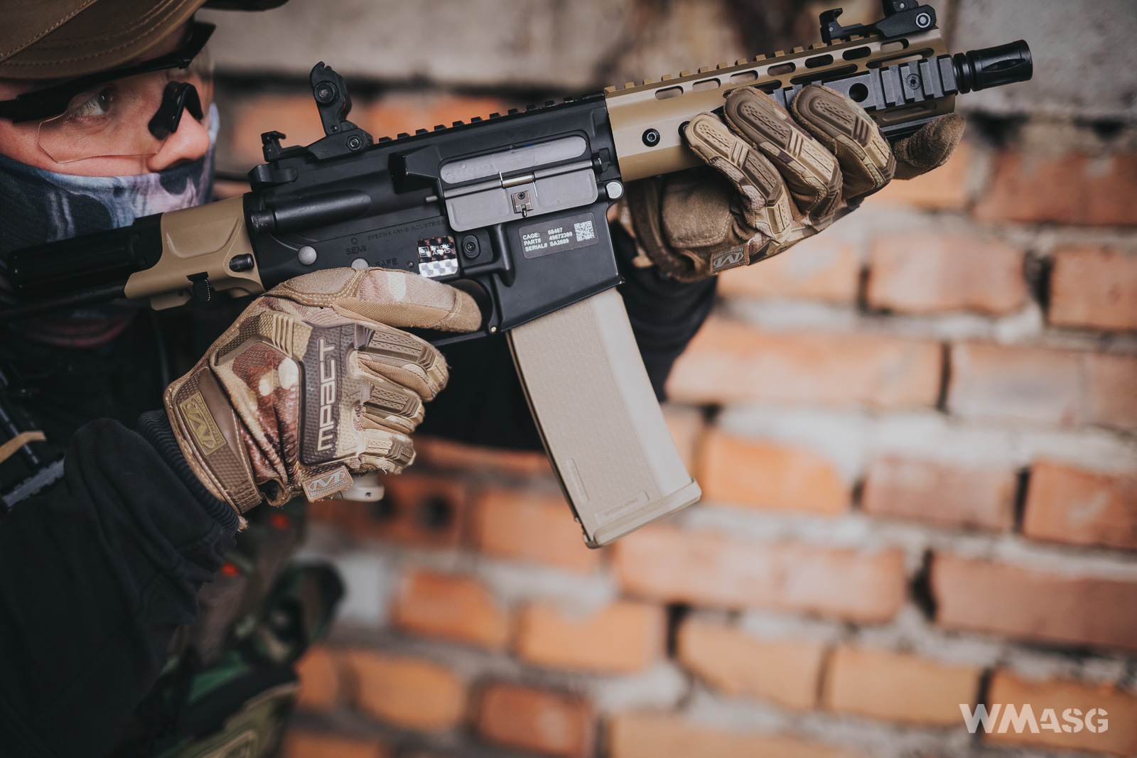 Specna Arms SA -E12 PDW Edge BK-TAN (sesja w terenie)