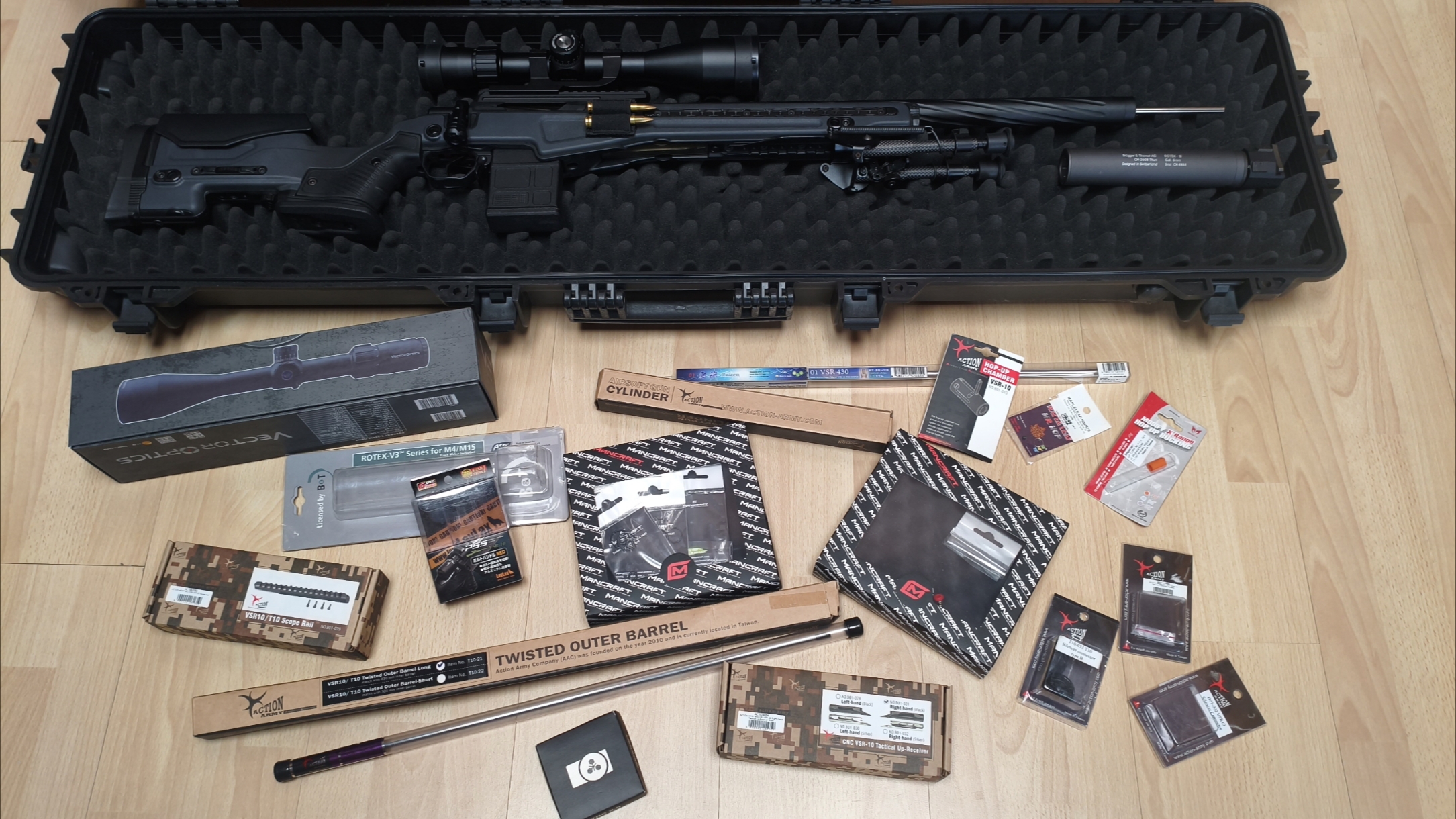 Vsr-10 T10 custom HPA Mancraft Action Army