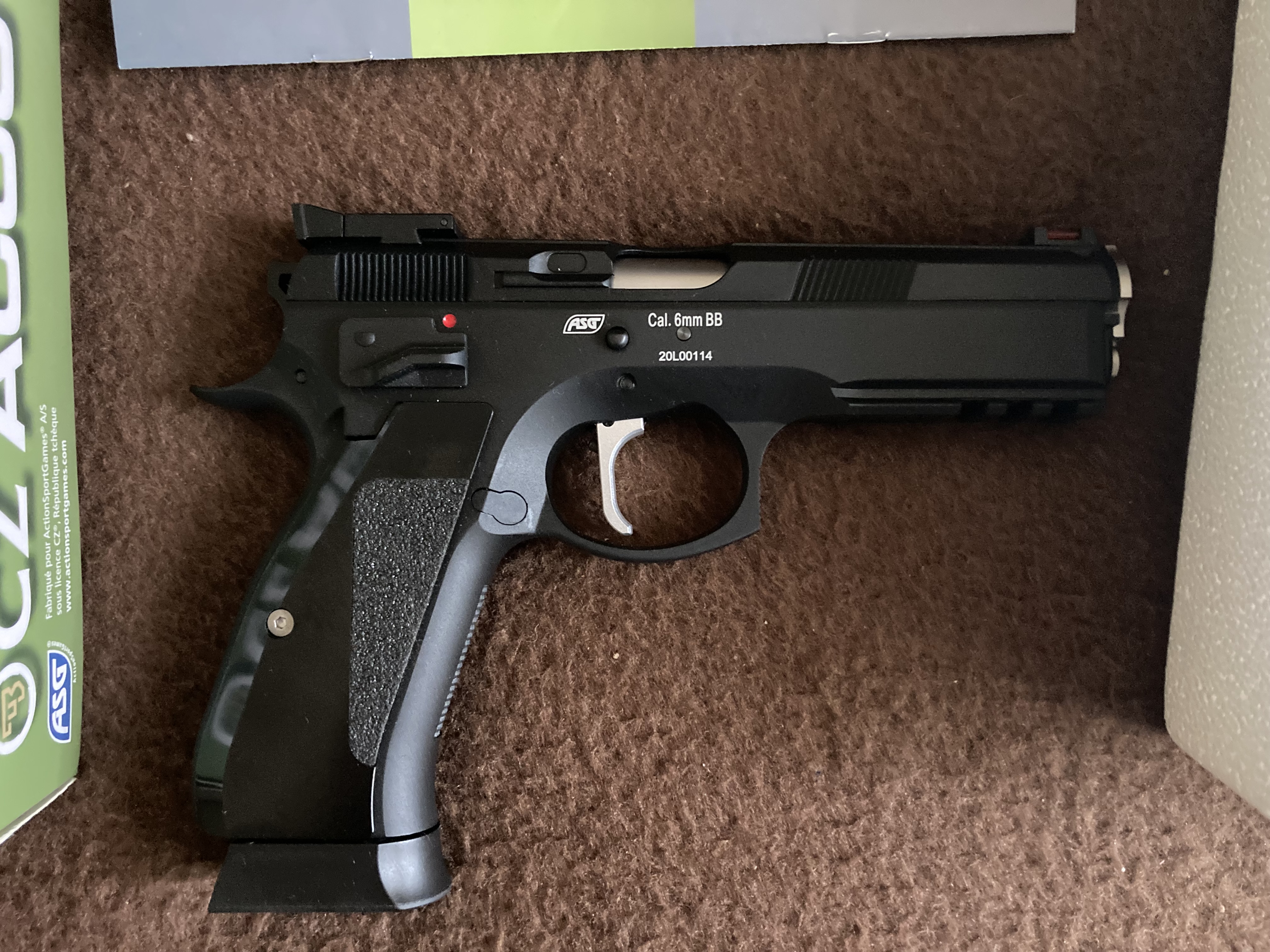 Asg CZ SP-01 shadow ACCU