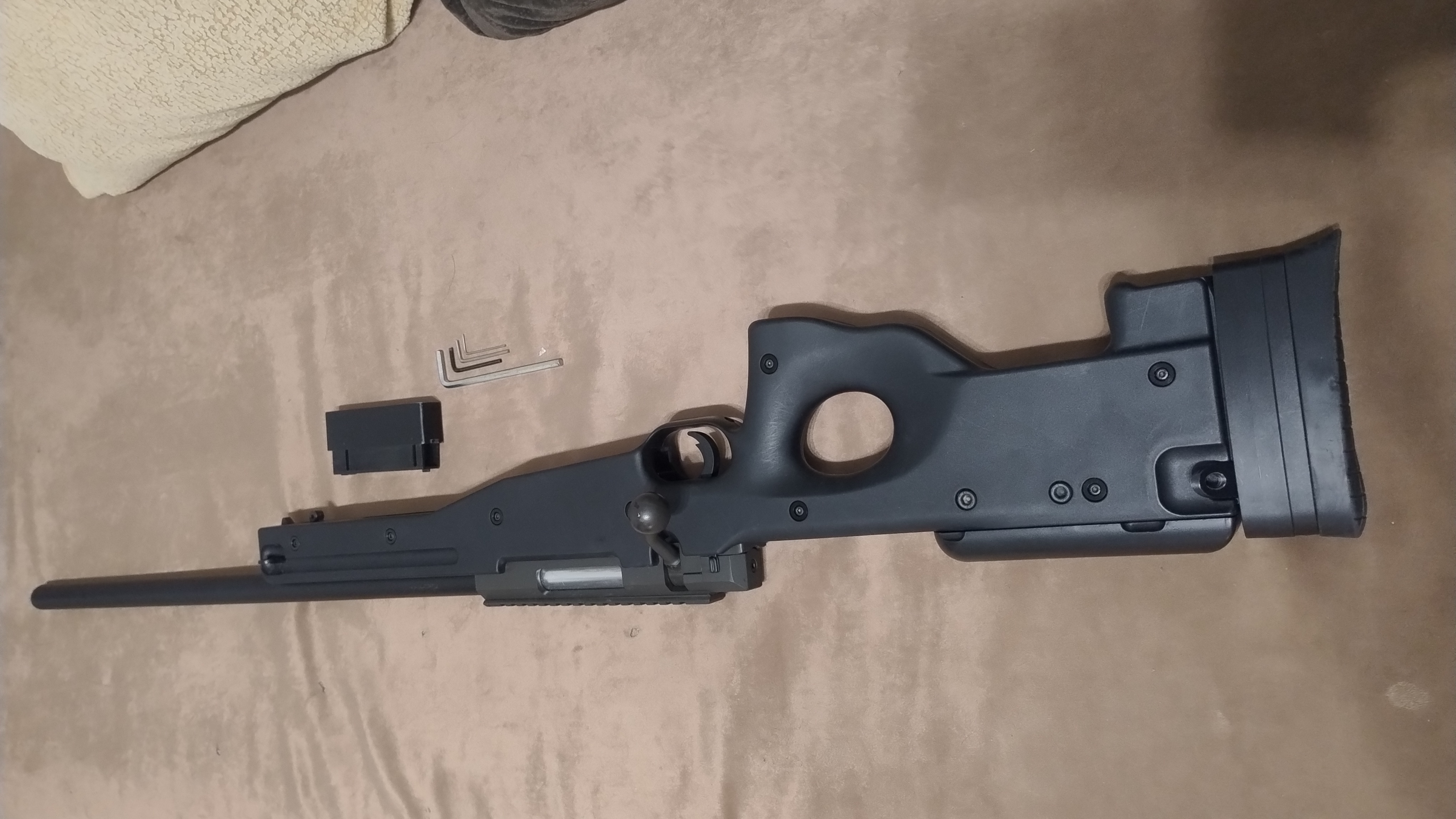 Karabin ASG AW 308 + pokrowiec