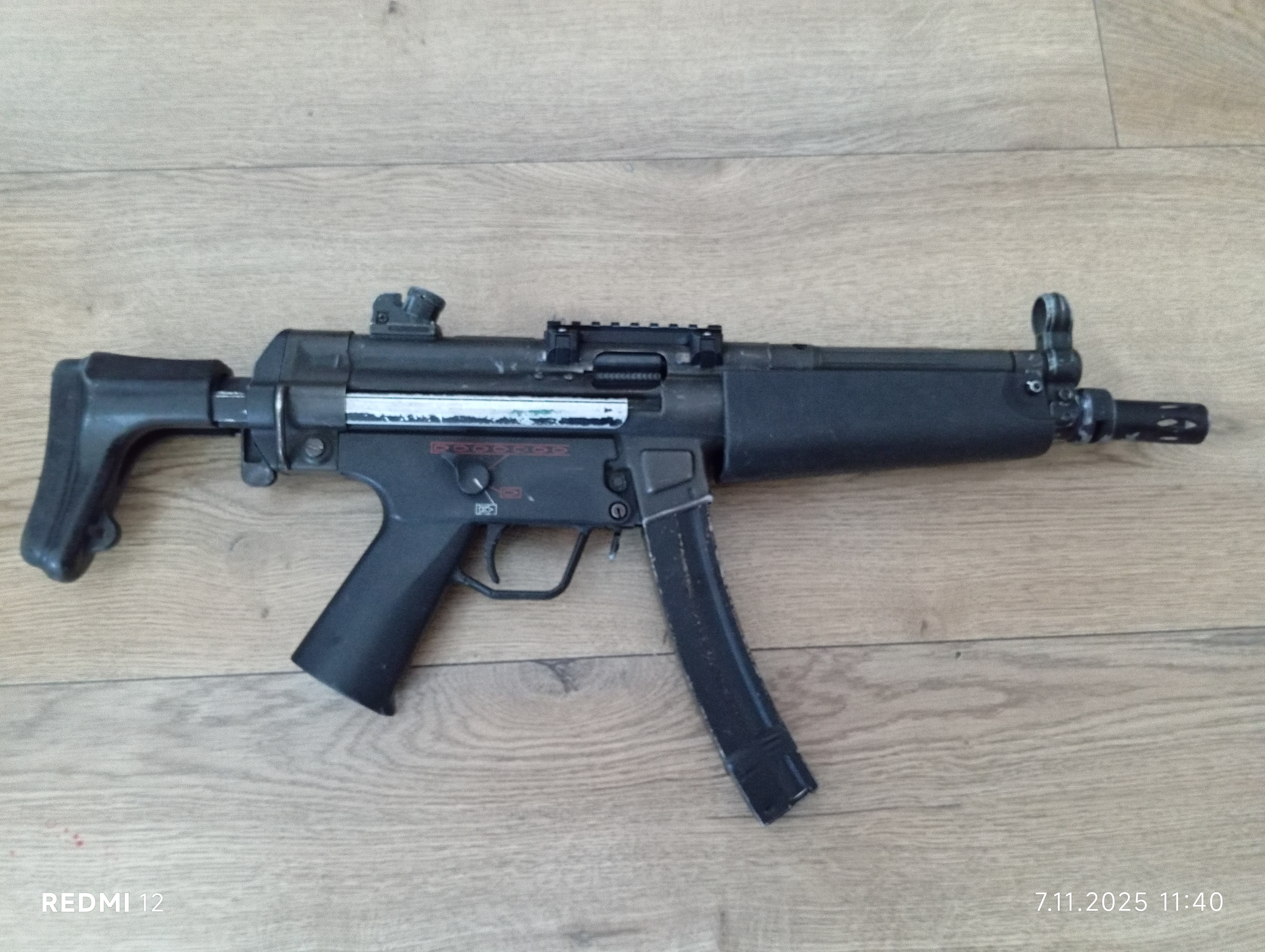 MP5 Bolt Airsoft EBB dodatki