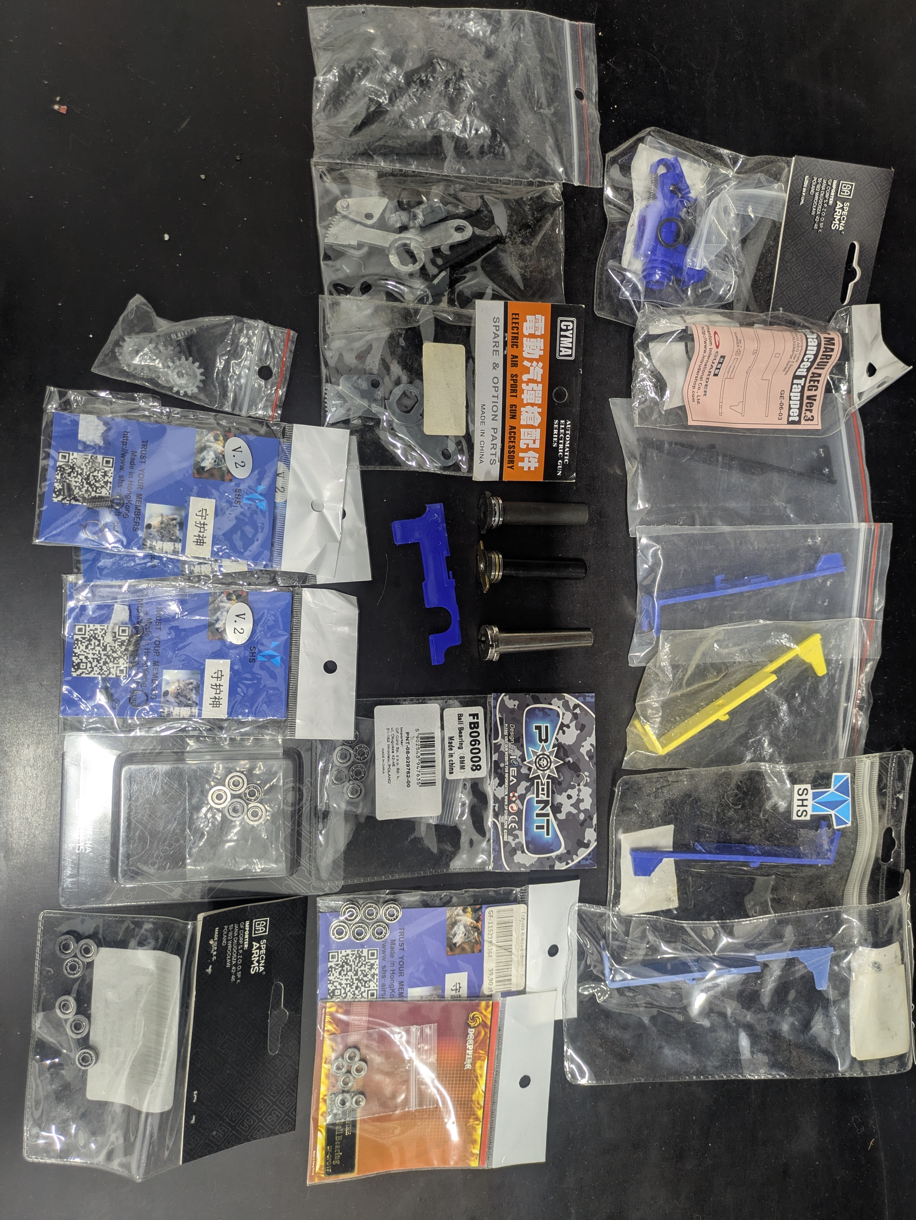 Dużo CZĘŚĆI po serwisie