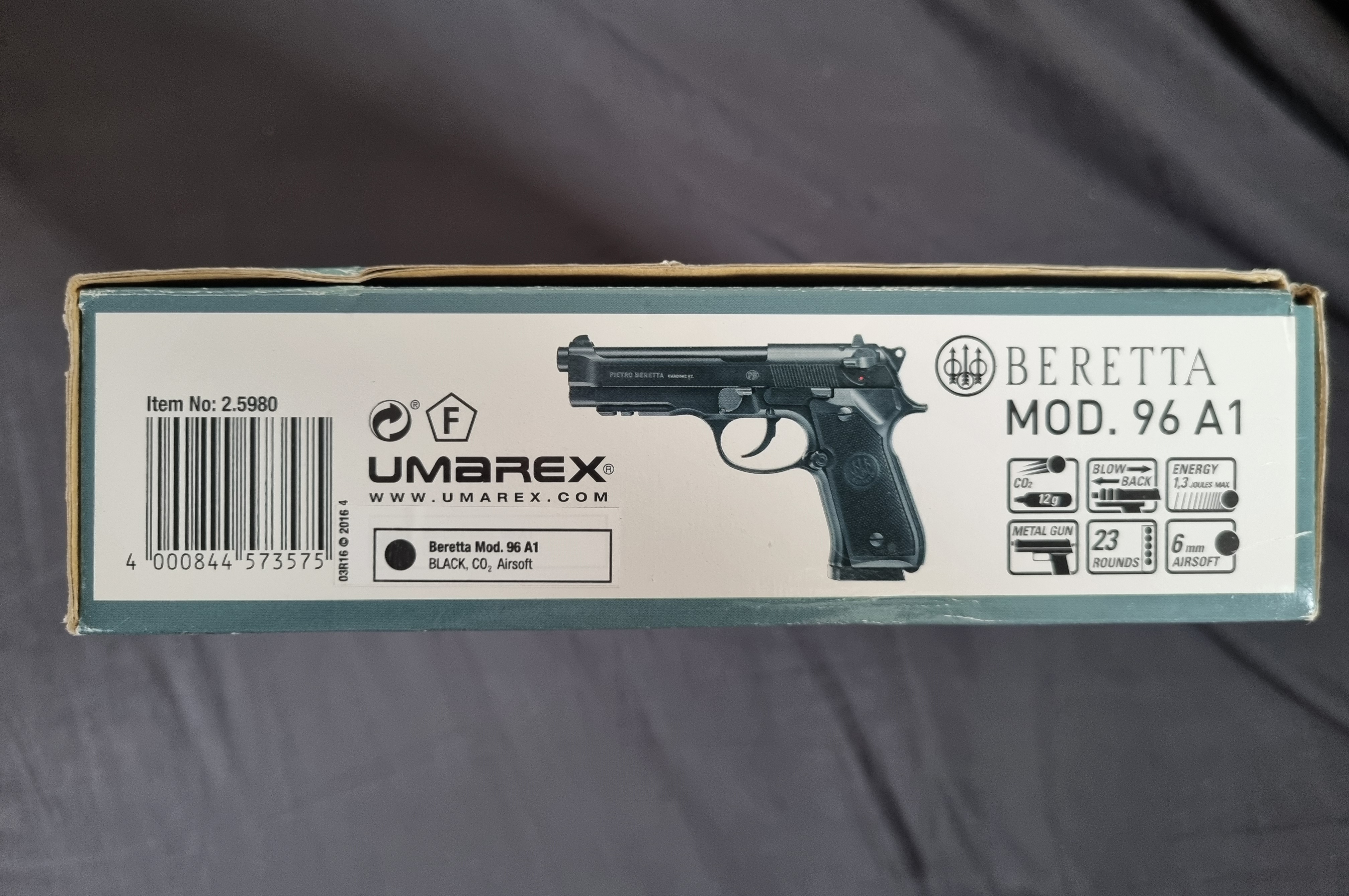 Beretta 96A1 / 92A1 Umarex 6mm CO2