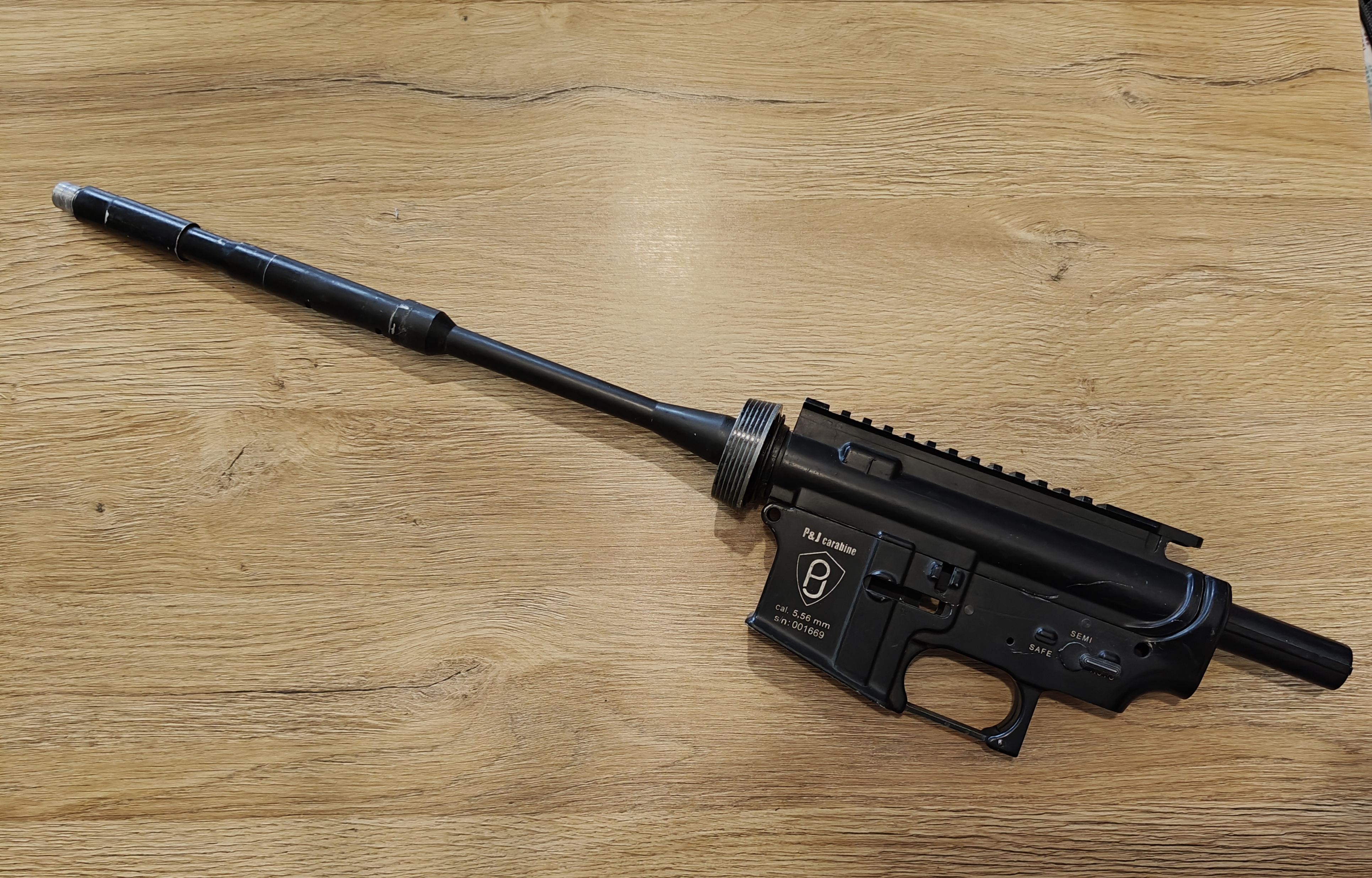 Body + lufa M4 AR15 P&J
