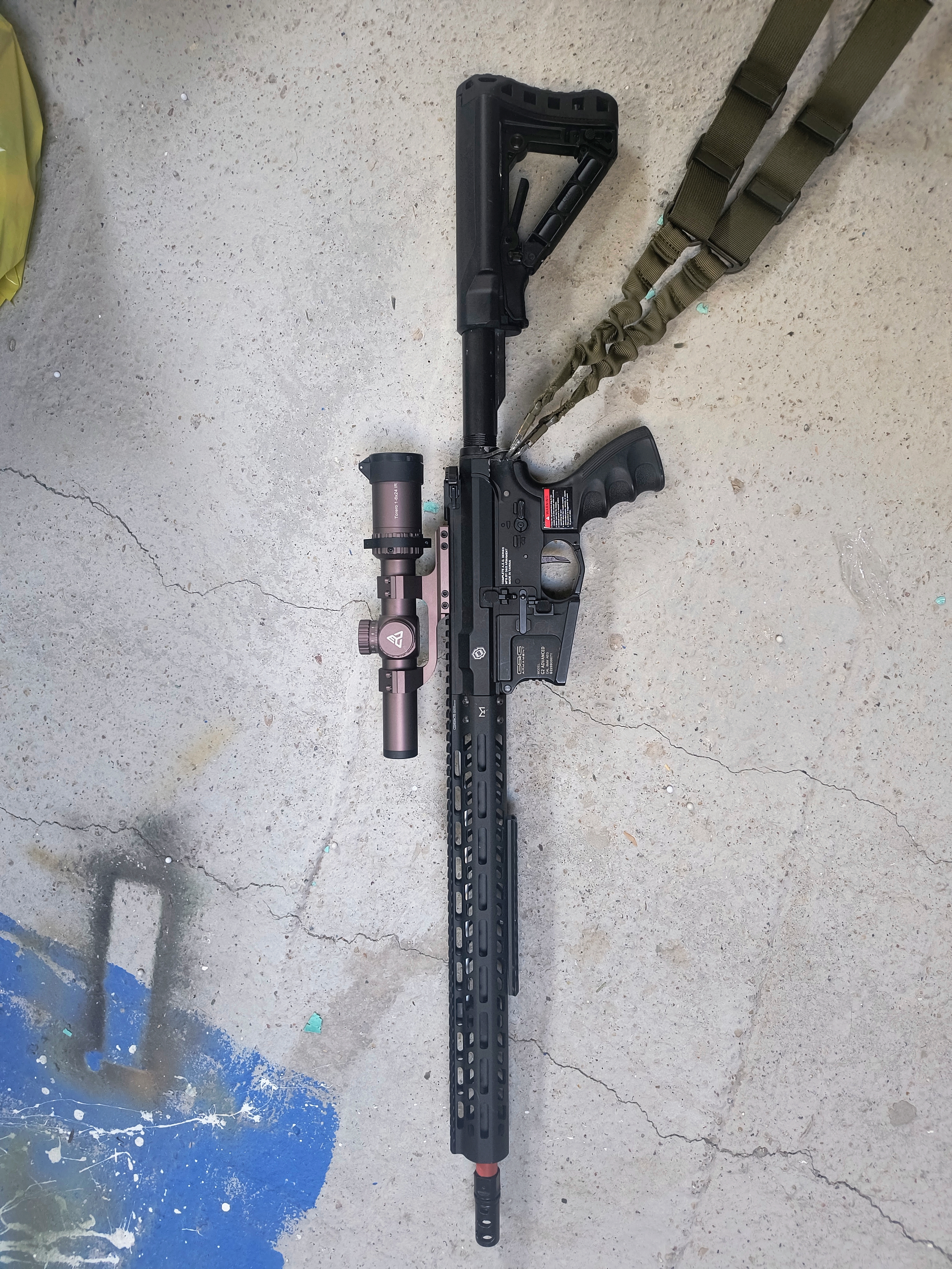 Replika Karabinka ASG Hawk Custom Airsoft TR16 DMR