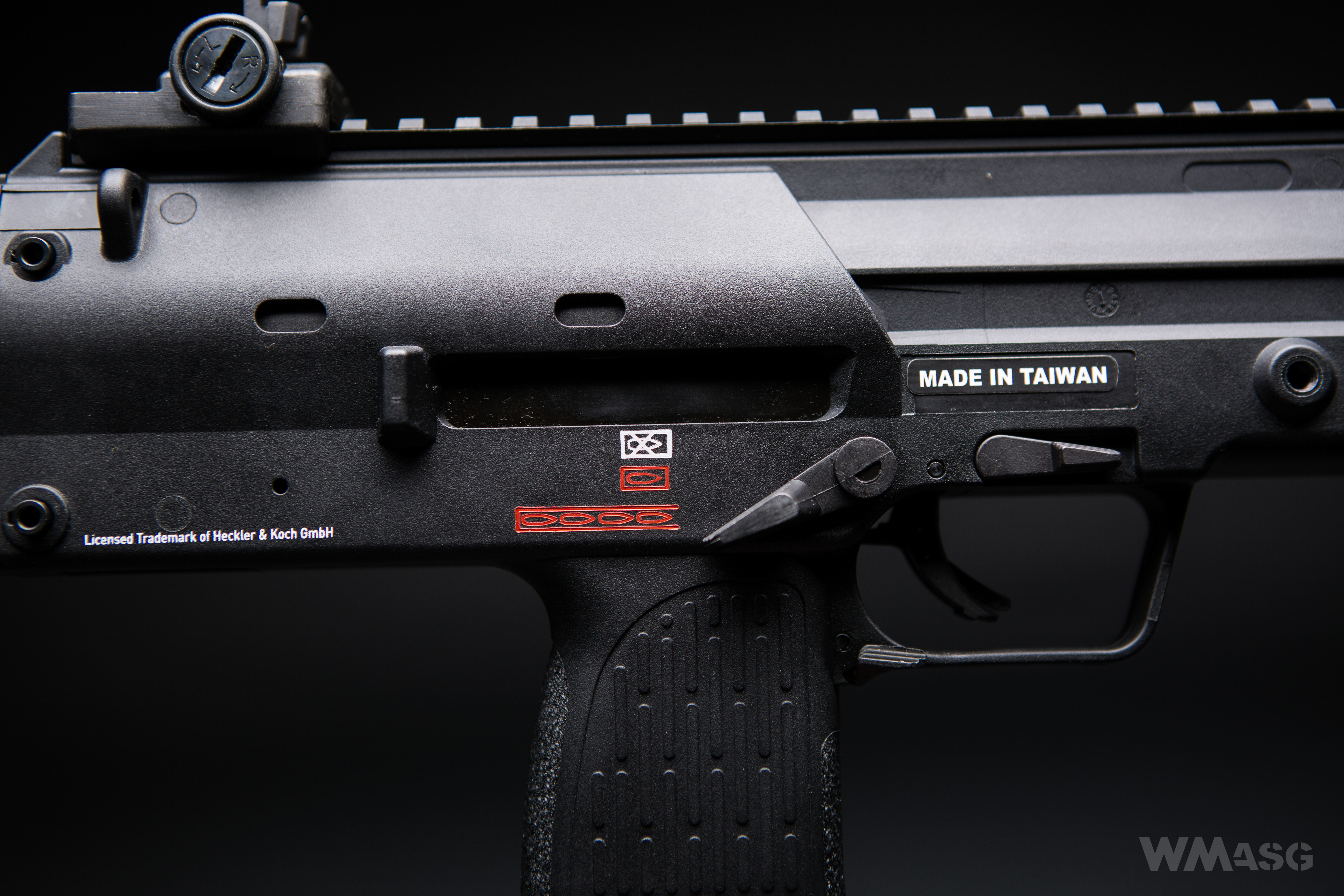 HK MP7A1 AEG - Umarex/VFC - z zewnątrz