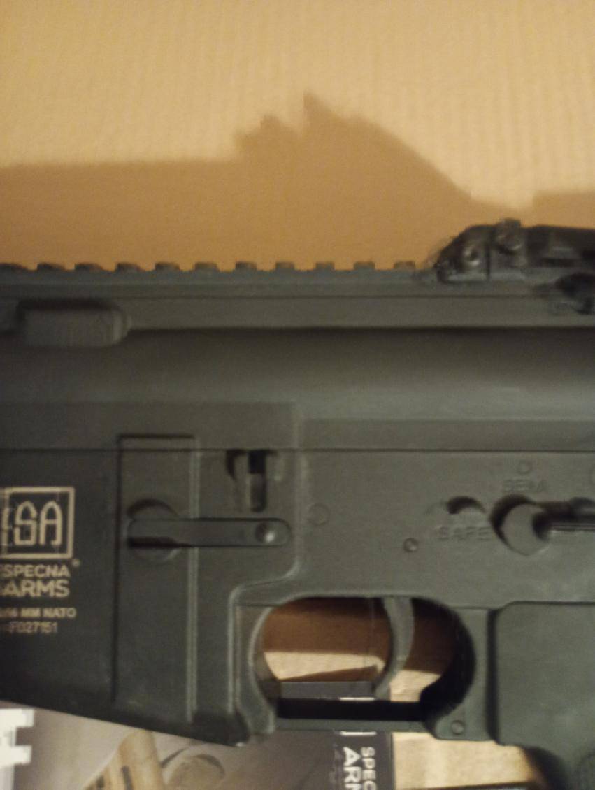 AEG Specna Arms SA-F01 Flex Gate X-ASR - Black + magazynek