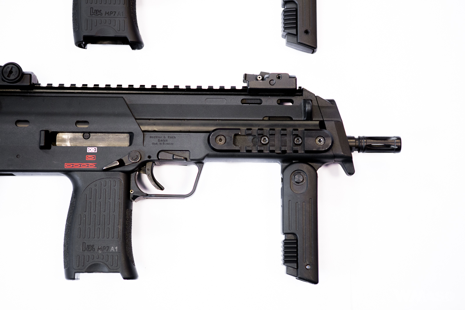 HK MP7A1 AEG - Umarex/VFC vs. palny HK MP7A1