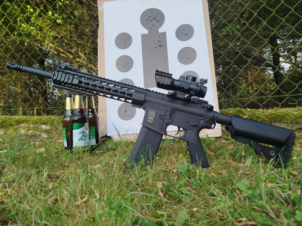 Karabiek AEG SA-F02 Flex wraz z akcesoriami