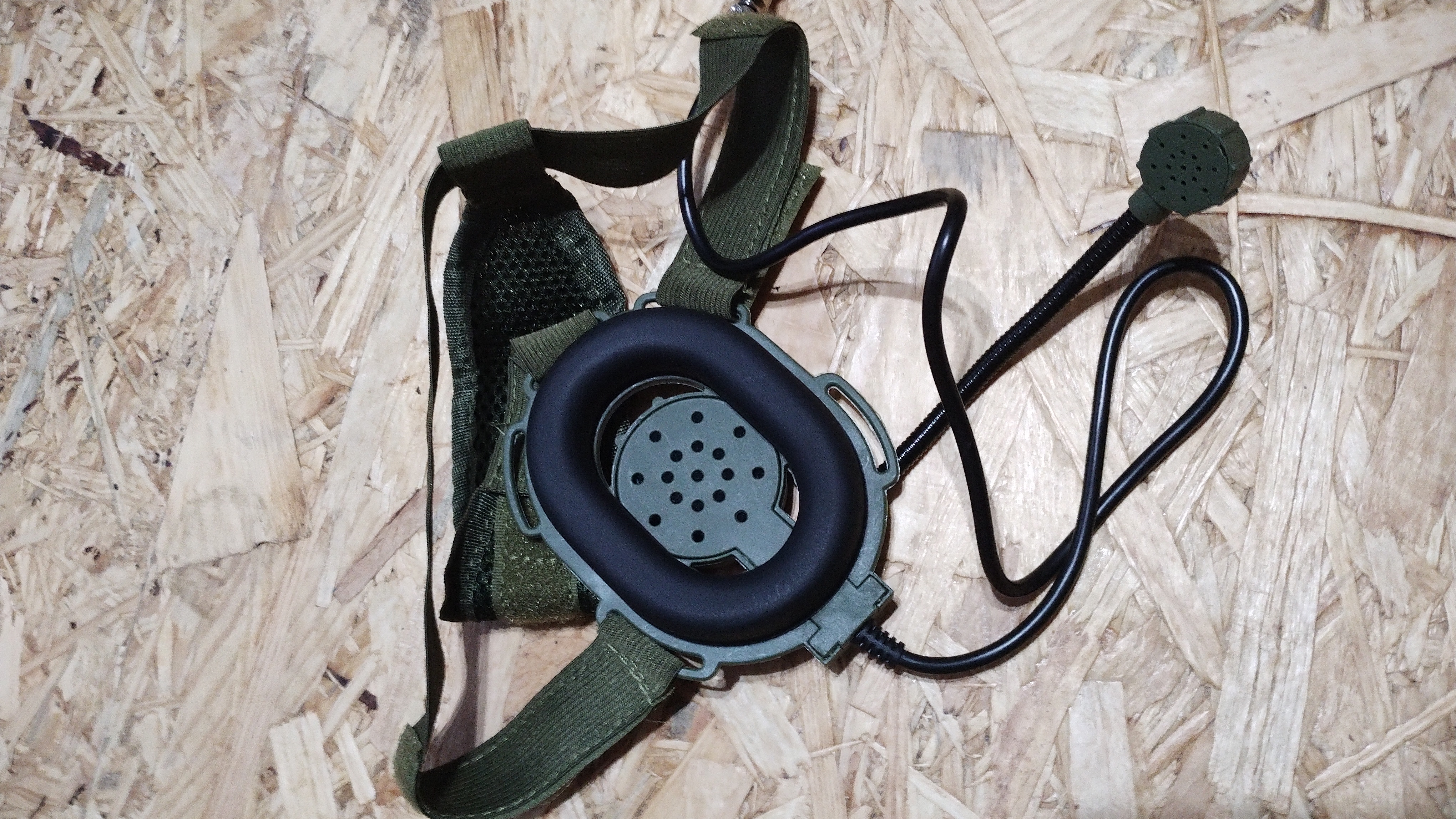 Słuchawka Browman+podwójne PTT dualPTT Baofeng uv-82