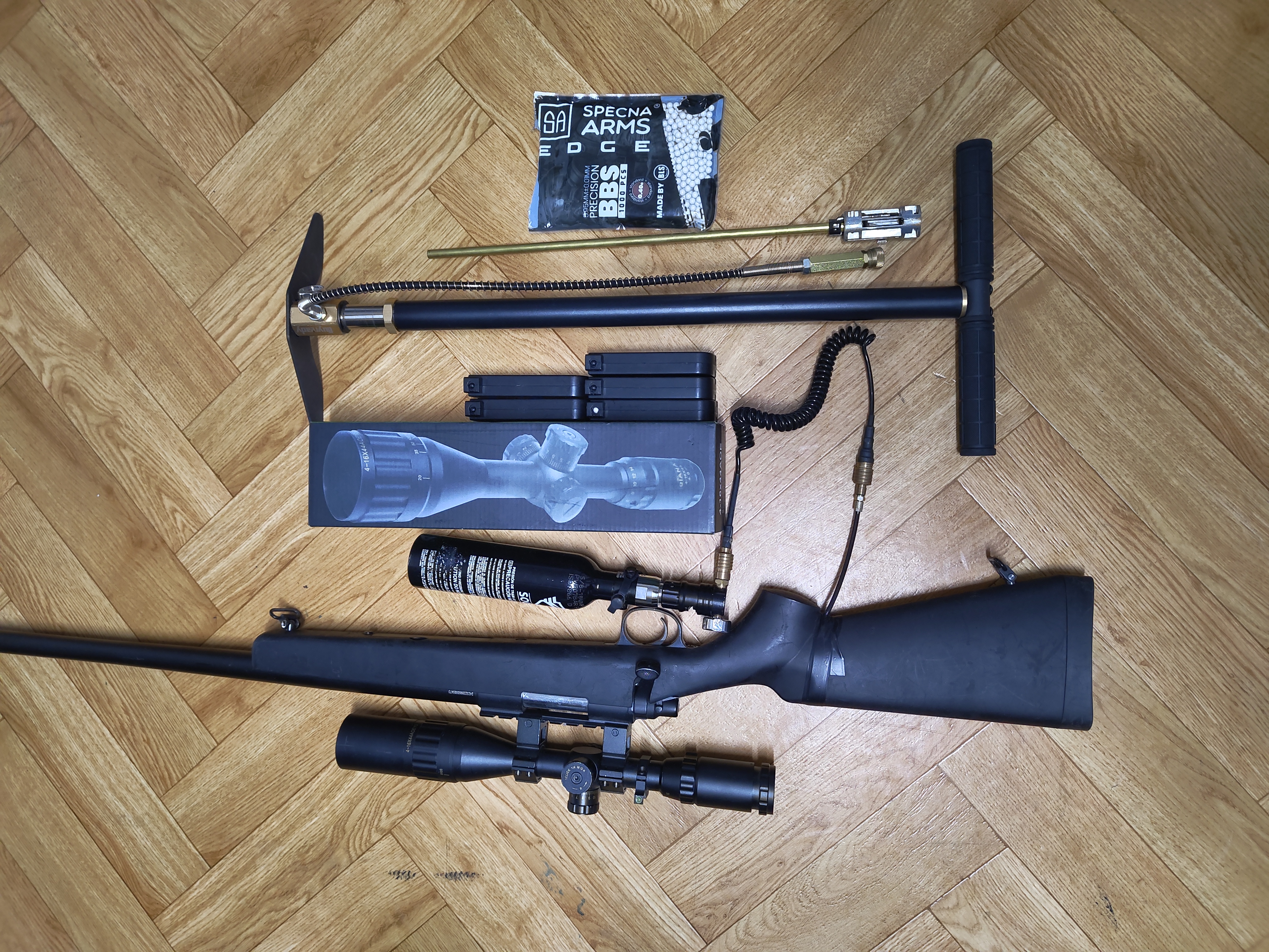 Sprzedam snajperkę po konwersji na hpa. Mancraft
