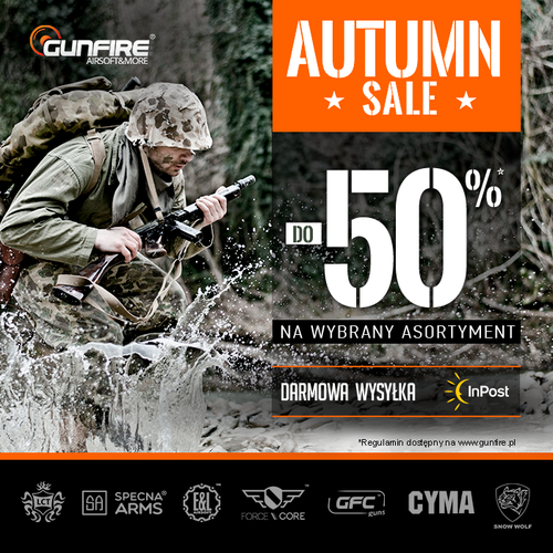 Gunfire - promocja Autumn Sale