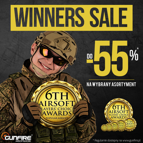 Popular Airsoft - Gunfire - Winner Sale