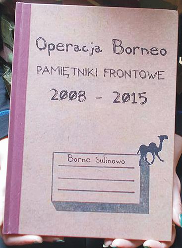 Operacja Borneo - Pamiętniki Frontowe (okładka)