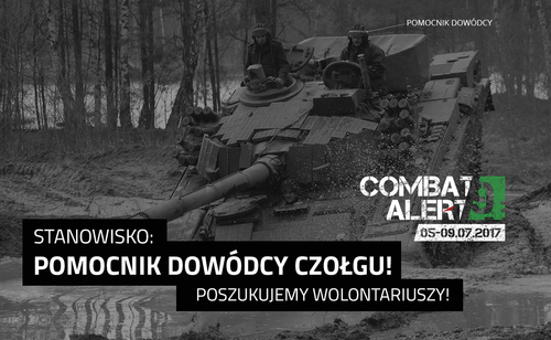 Combat Alert 2017: pomocnik dowódcy czołgu