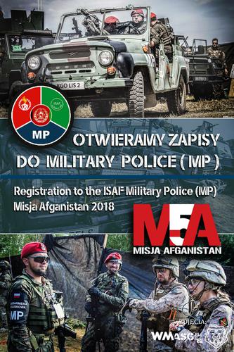 Misja Afganistan 2018 - Military Police